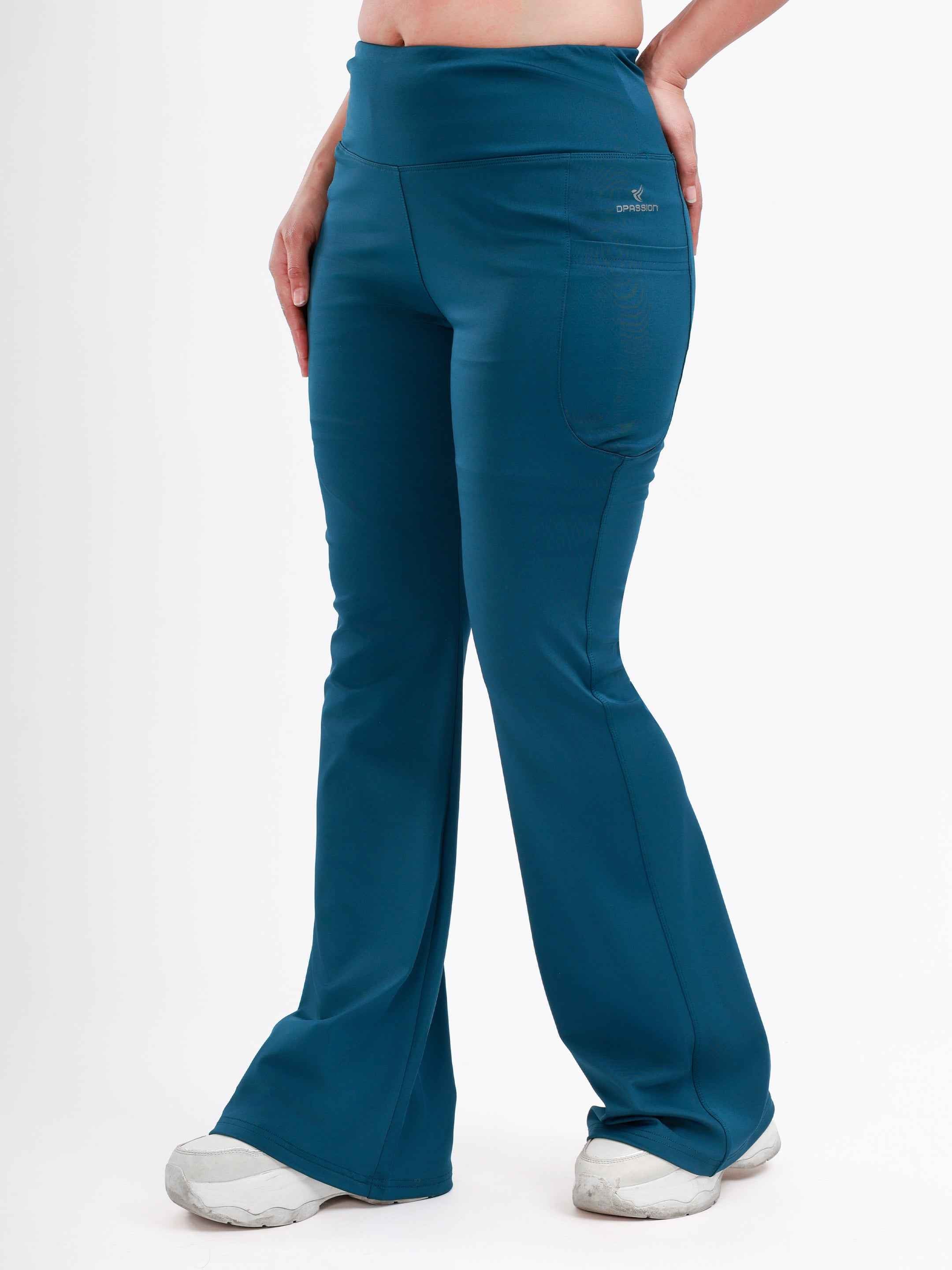 Dpassion ElevateFlow Performance T-Shirt & Flare Pants Set