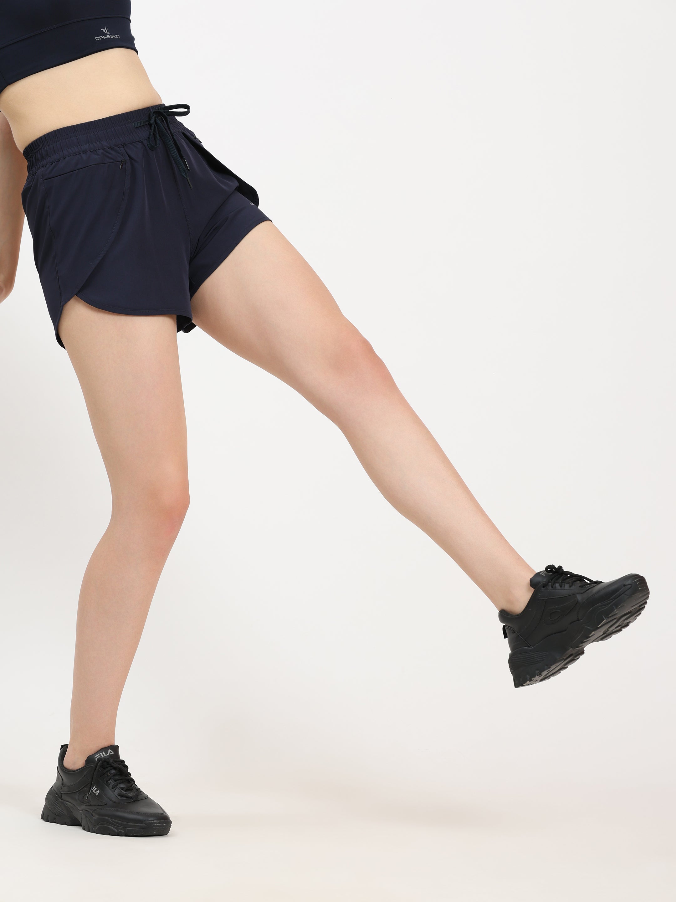 Imported NS Lycra 150 GSM Women Shorts