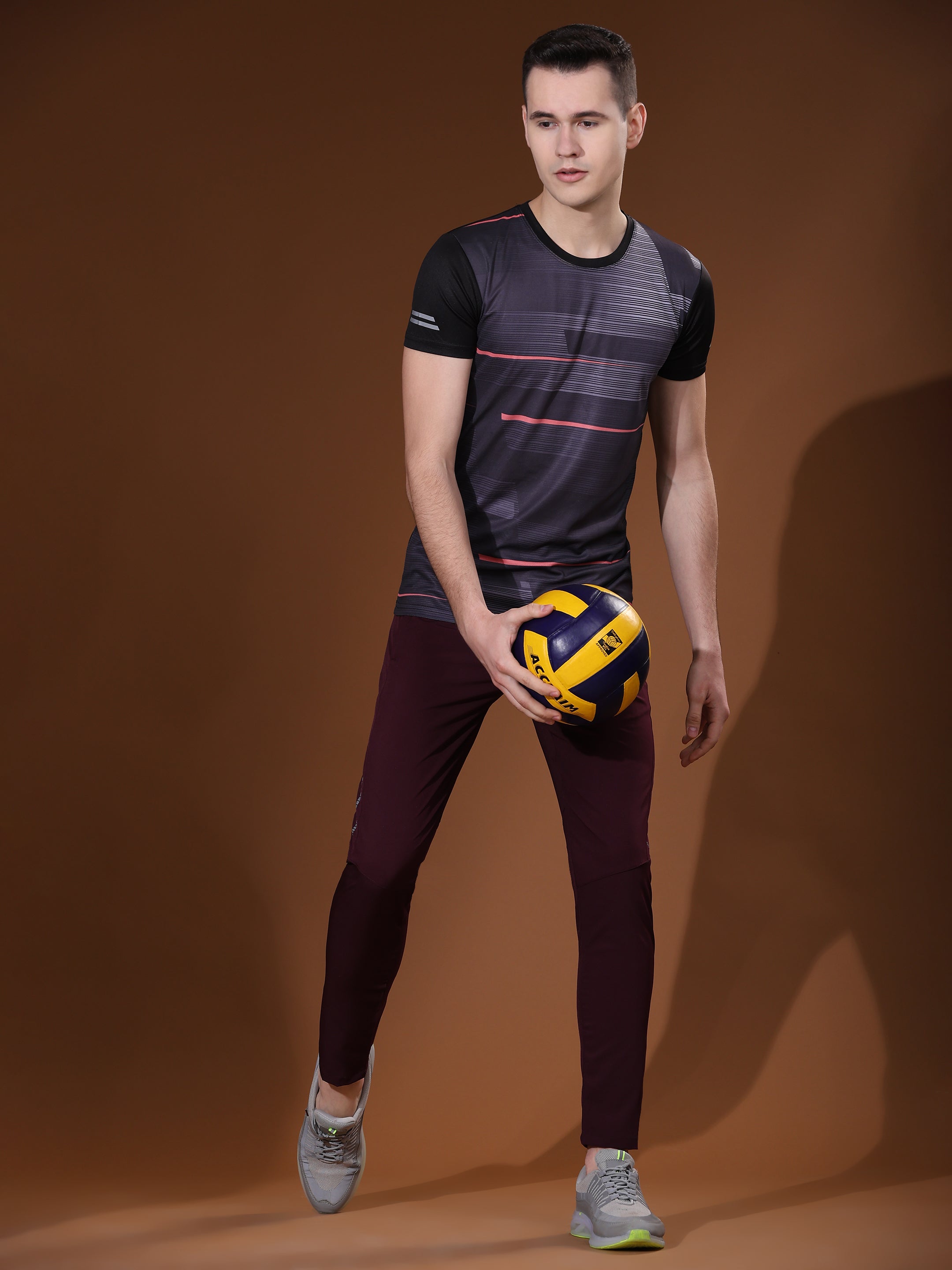 NS Lycra 150 GSM Men Running Track Pants