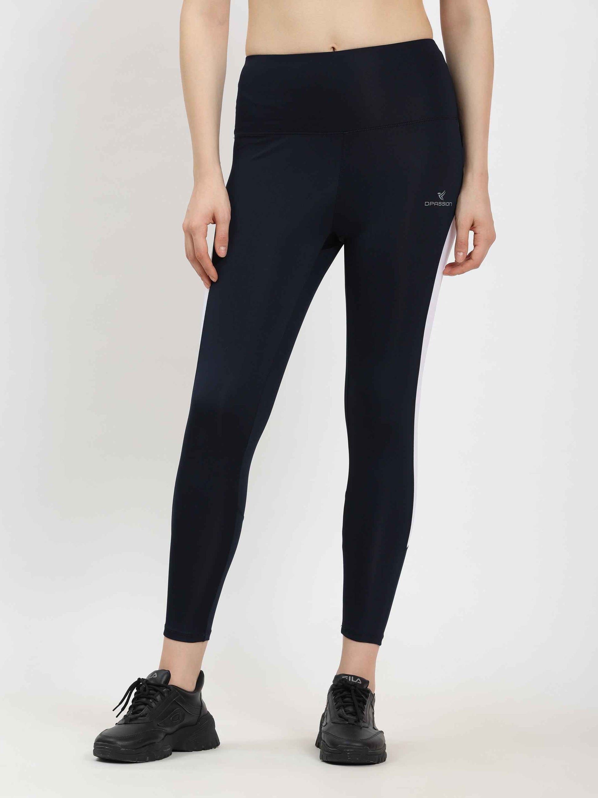 Dpassion SculptFit High-Waist Contrast Panel Leggings