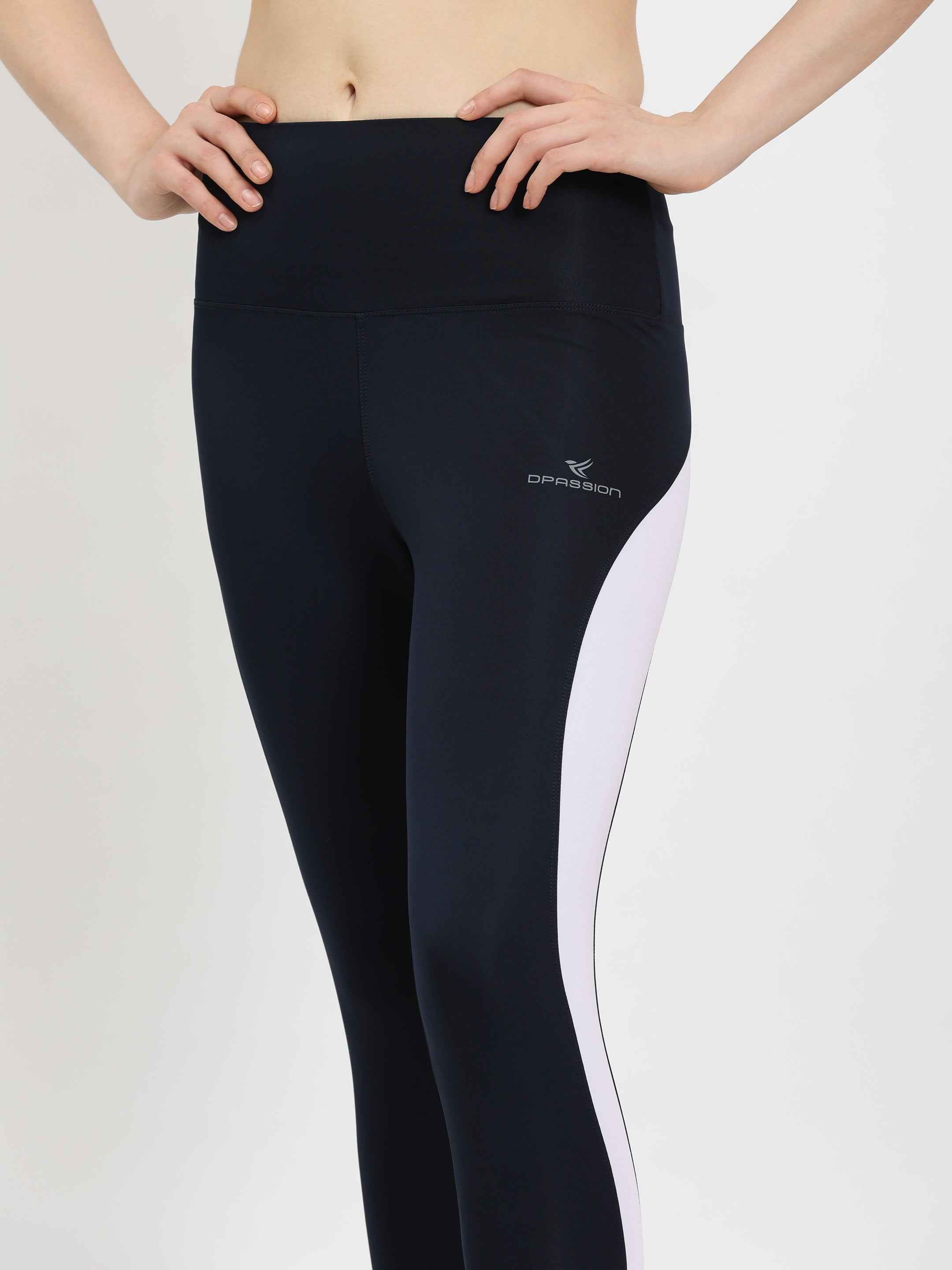 Dpassion SculptFit High-Waist Contrast Panel Leggings