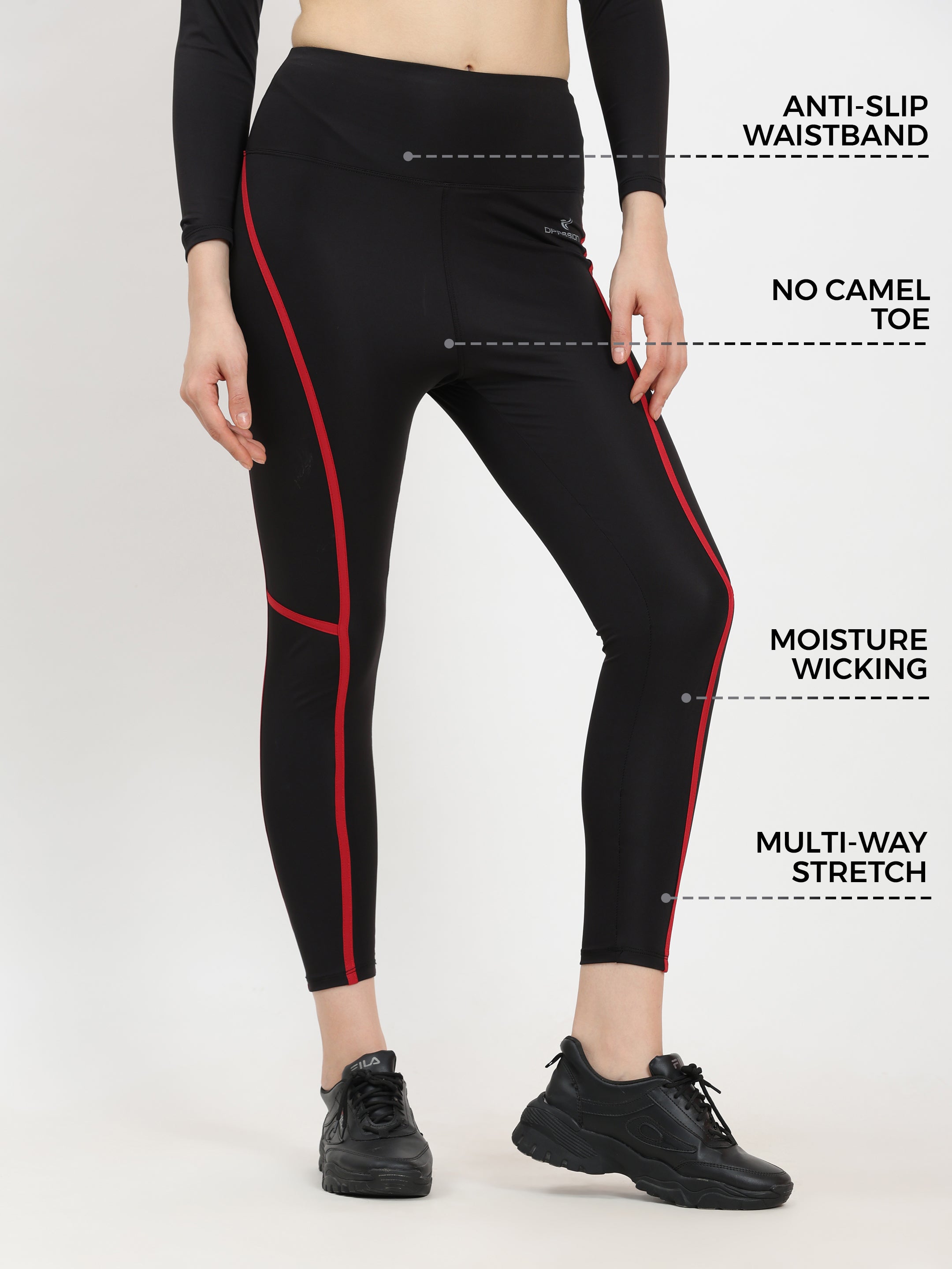 Imported Taiwan 4 Way Lycra 250 GSM Gym & Training Tights