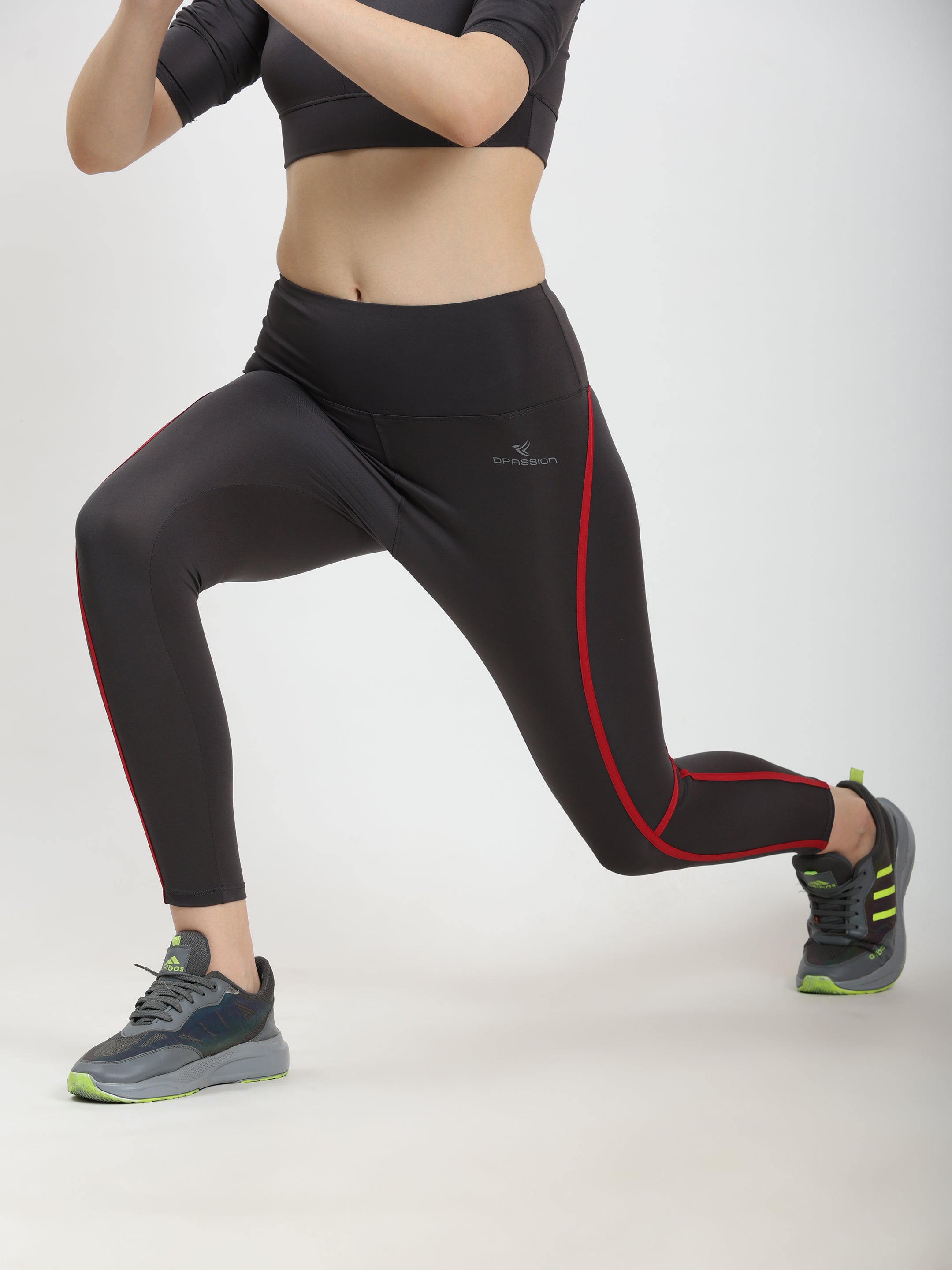 Imported Taiwan 4 Way Lycra 250 GSM Gym & Training Tights
