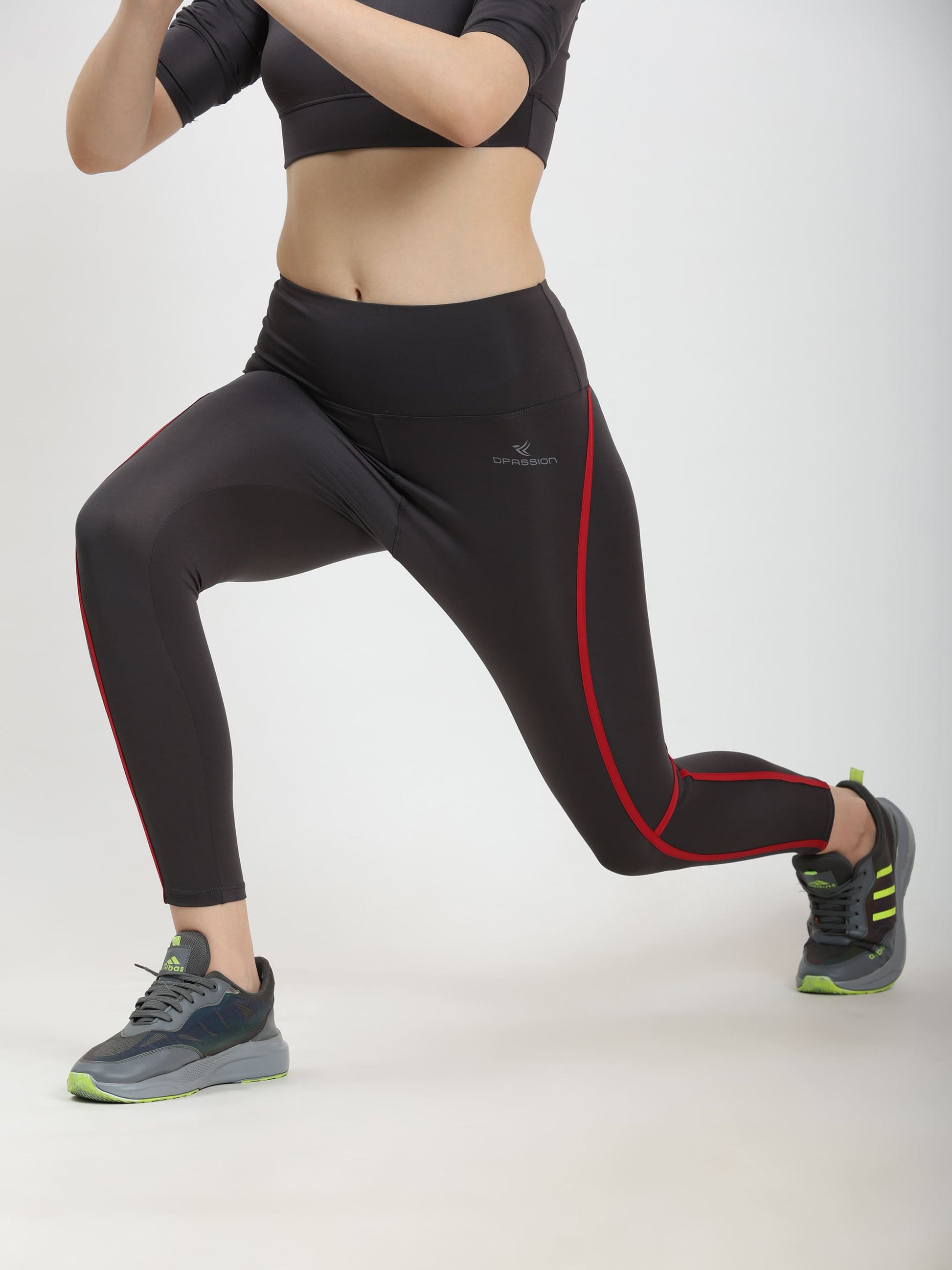 Dpassion Edge Sculpt High Waist Leggings – Performance Activewear - Dpassion