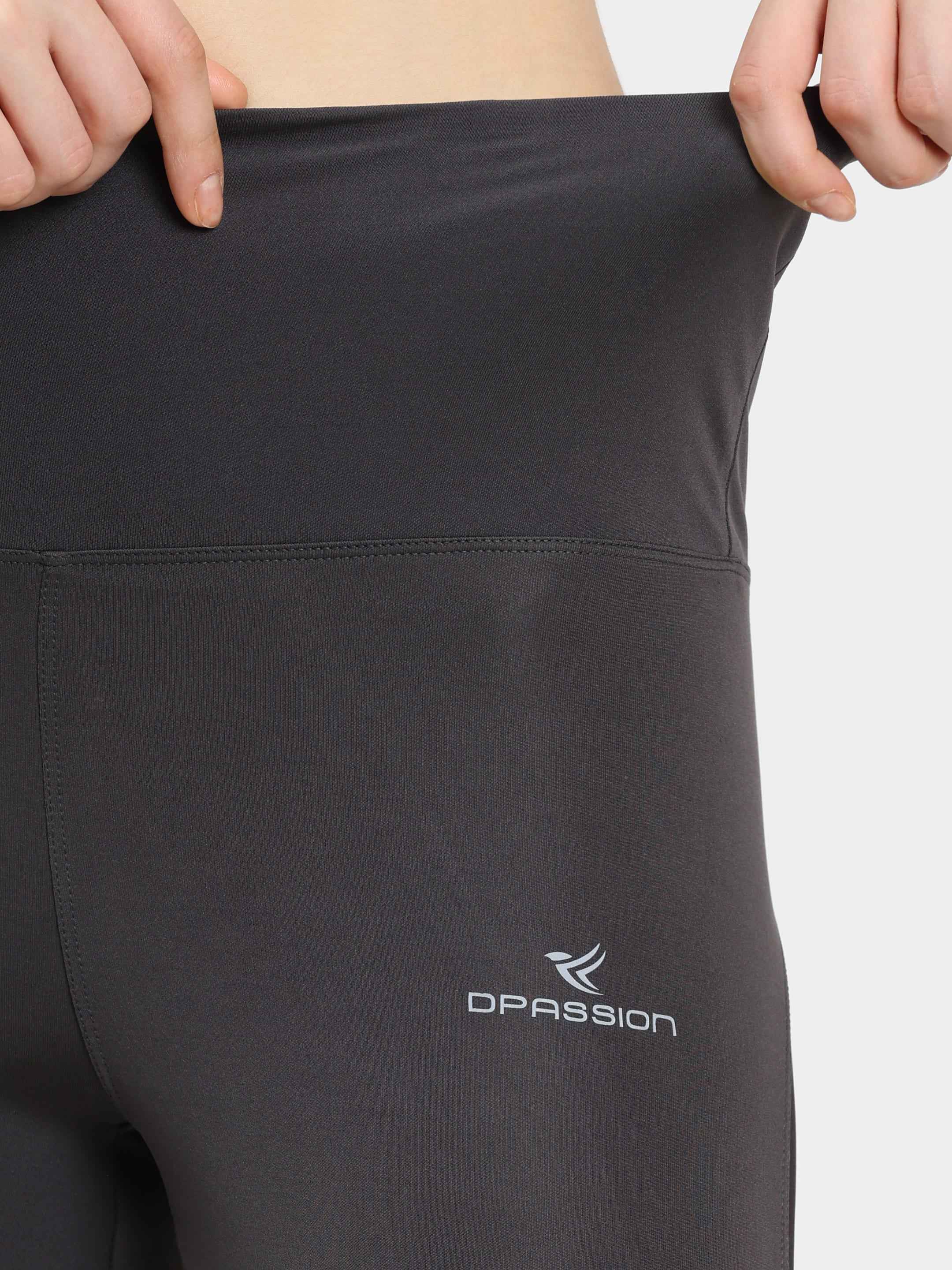 Dpassion Graphite Sculpt High Waist Performance Leggings