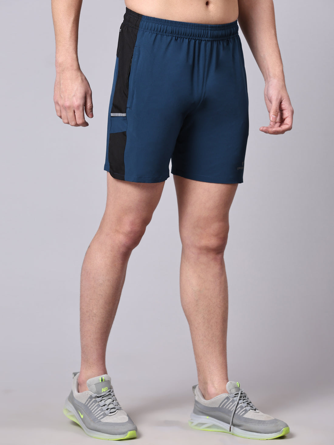 Dpassion Steel Blue Performance Training Shorts Active Fit - Dpassion