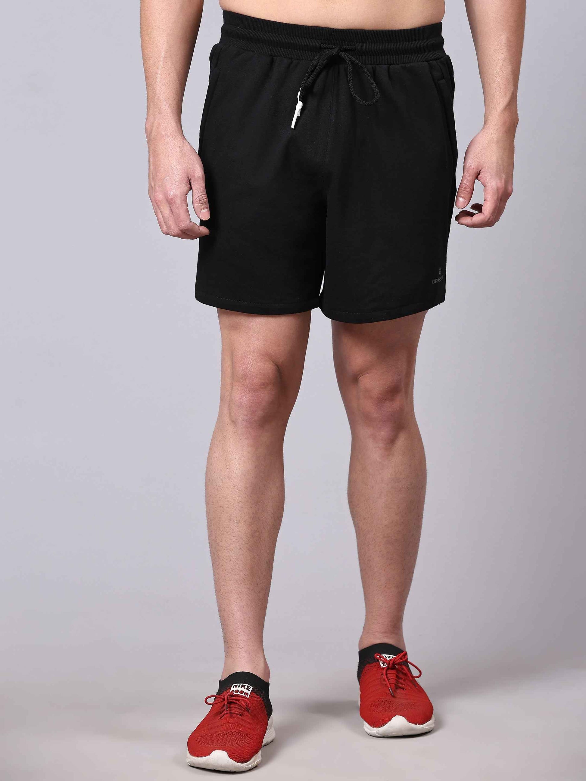 Dpassion Core Black Training Shorts Premium Gym Activewear