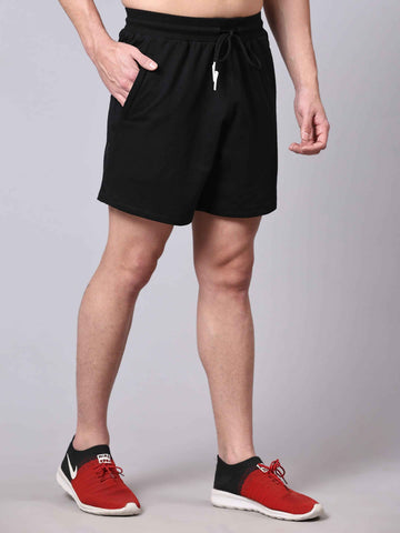 Dpassion Core Black Training Shorts Premium Gym Activewear
