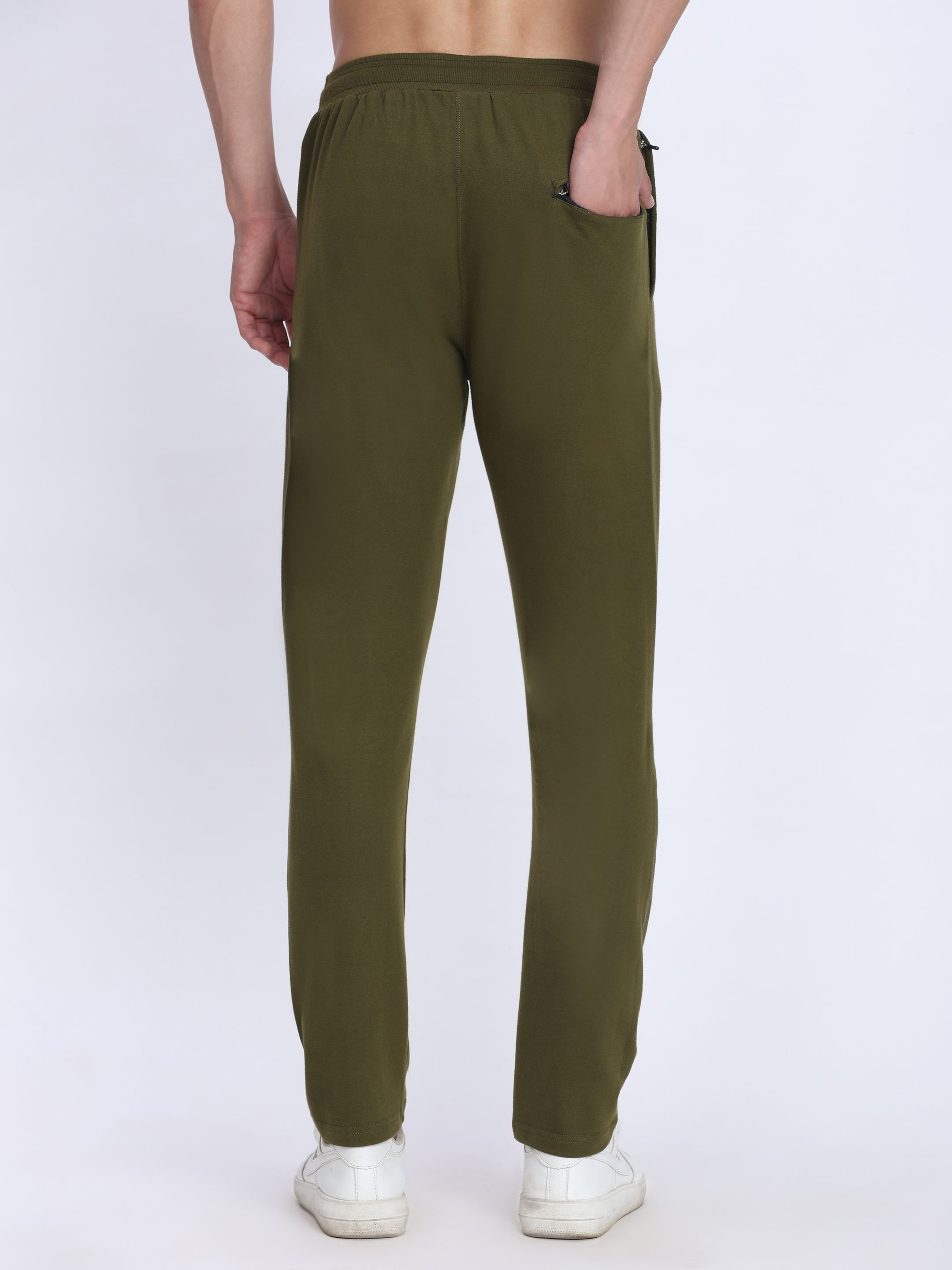 Men's Premium Cotton Terry Track Pant | Cozy Stretch Fit for Gym & Casual.