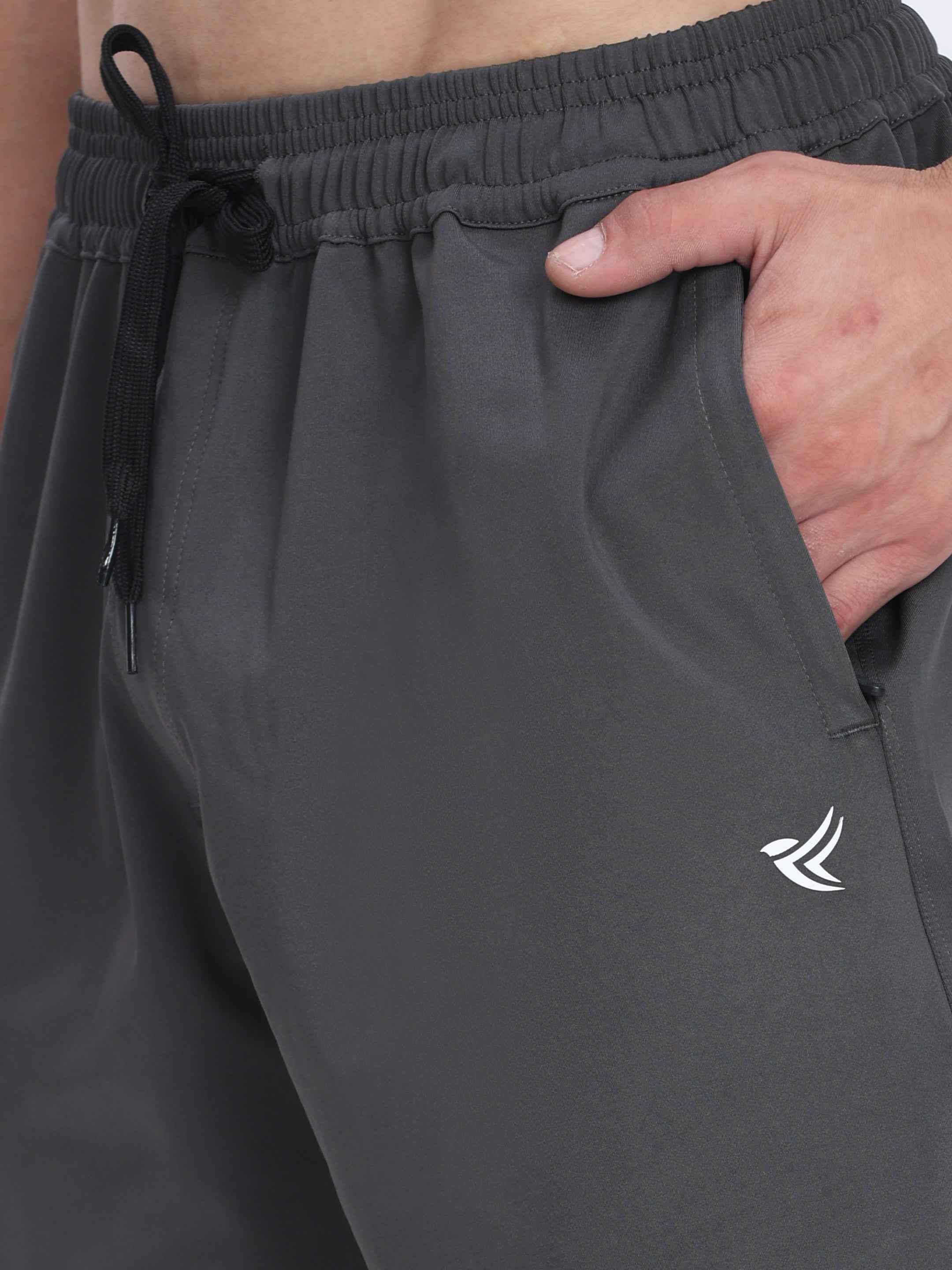 Dpassion Men Training Shorts Grey Quick Dry Gym Activewear