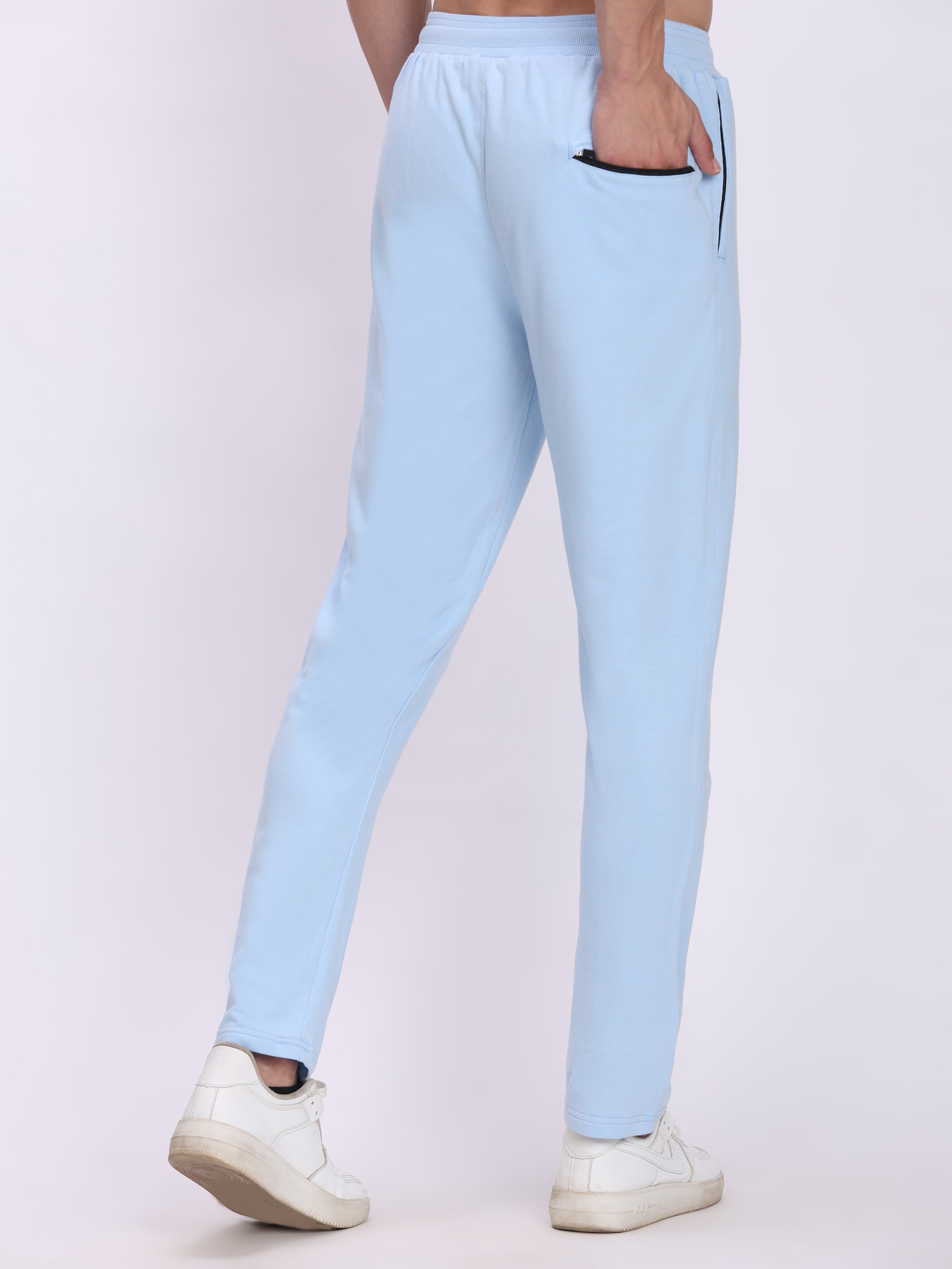 Men's Premium Cotton Terry Track Pant | Cozy Stretch Fit for Gym & Casual.