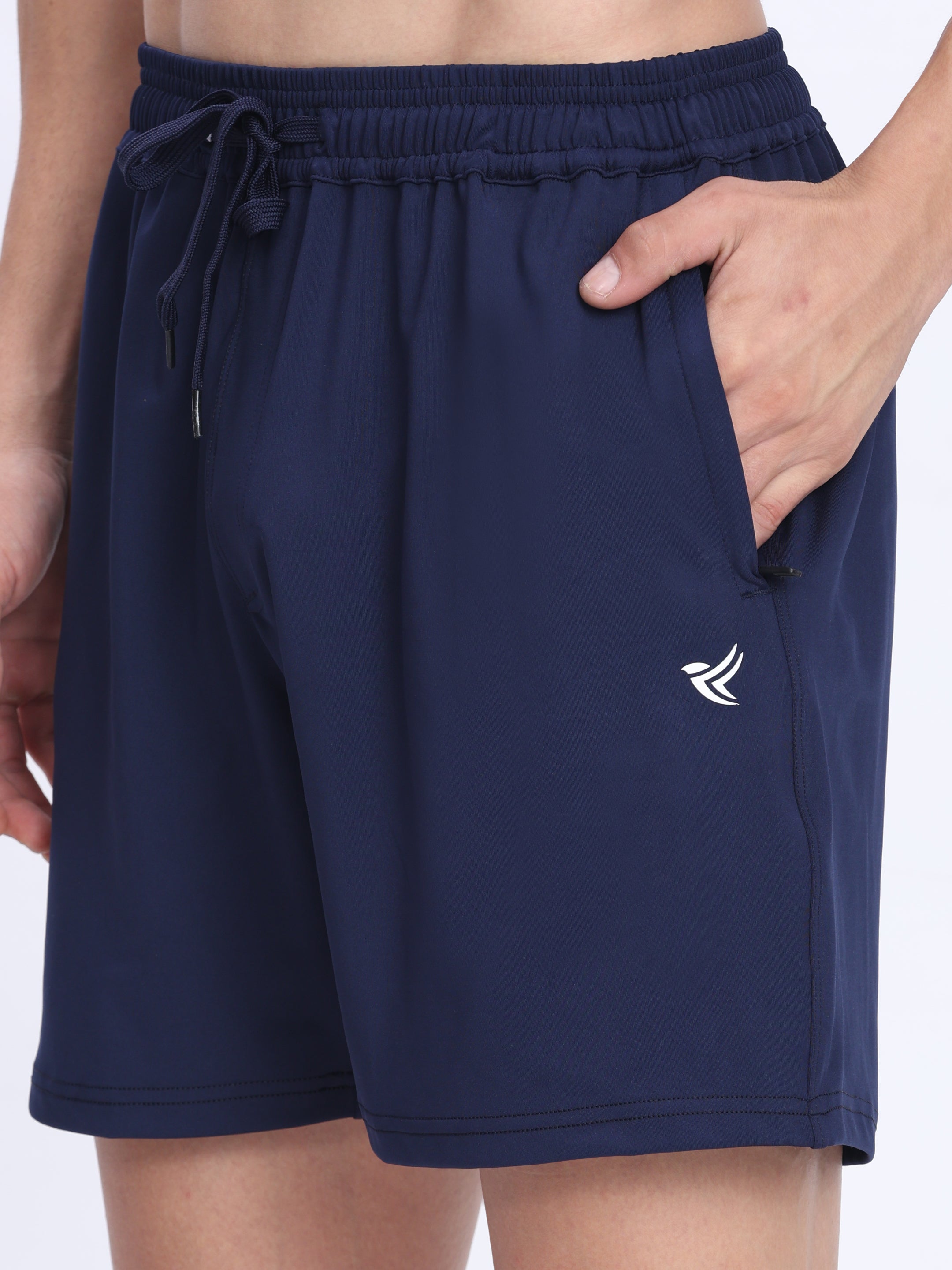 Men's Athletic Performance Shorts - 4-Way Stretch with Moisture-Wicking Fabric