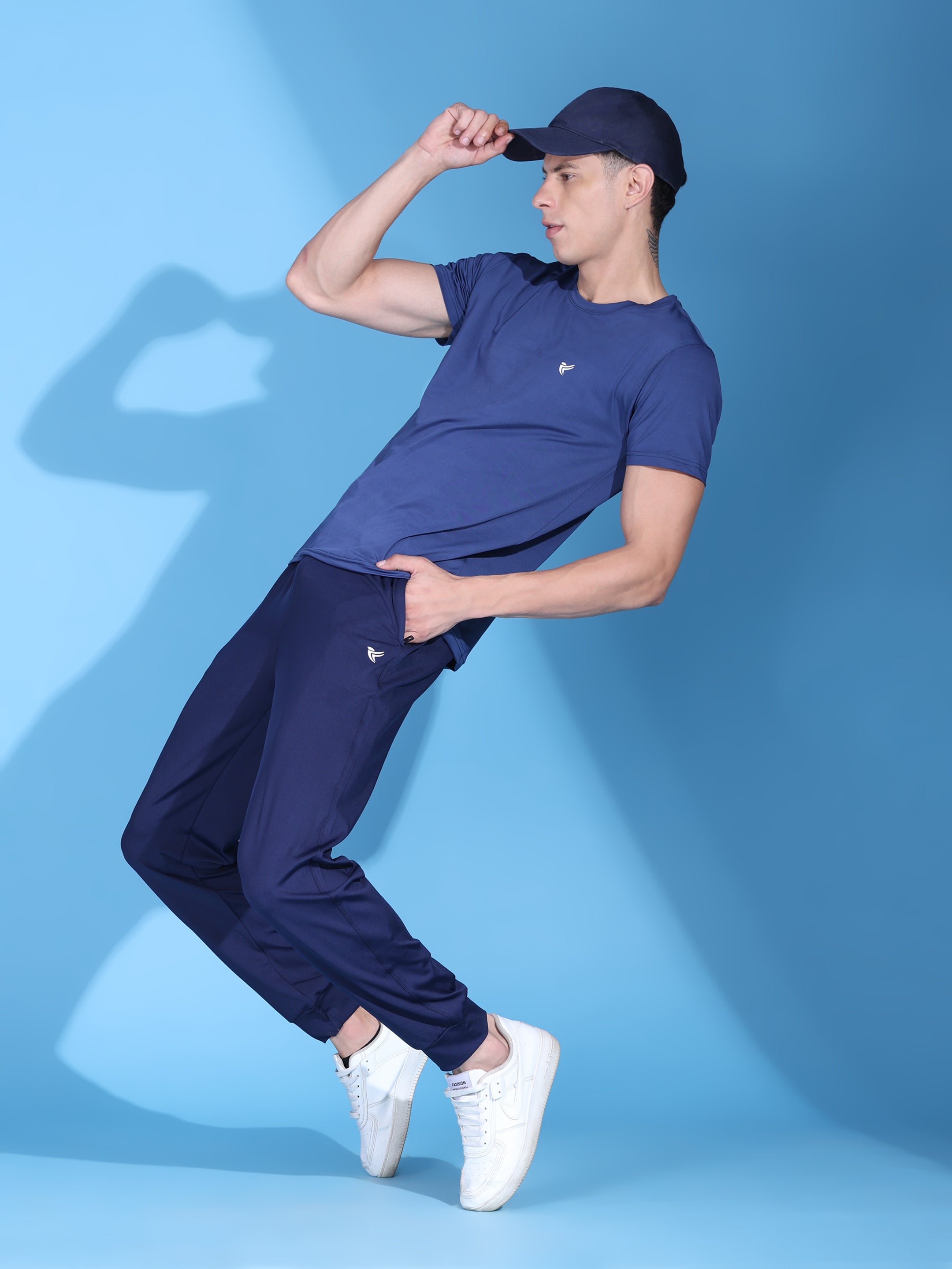 Men's Hyper-Flex Training Joggers | Adaptive Drawstring, Zip Pockets & Premium Spandex Comfort