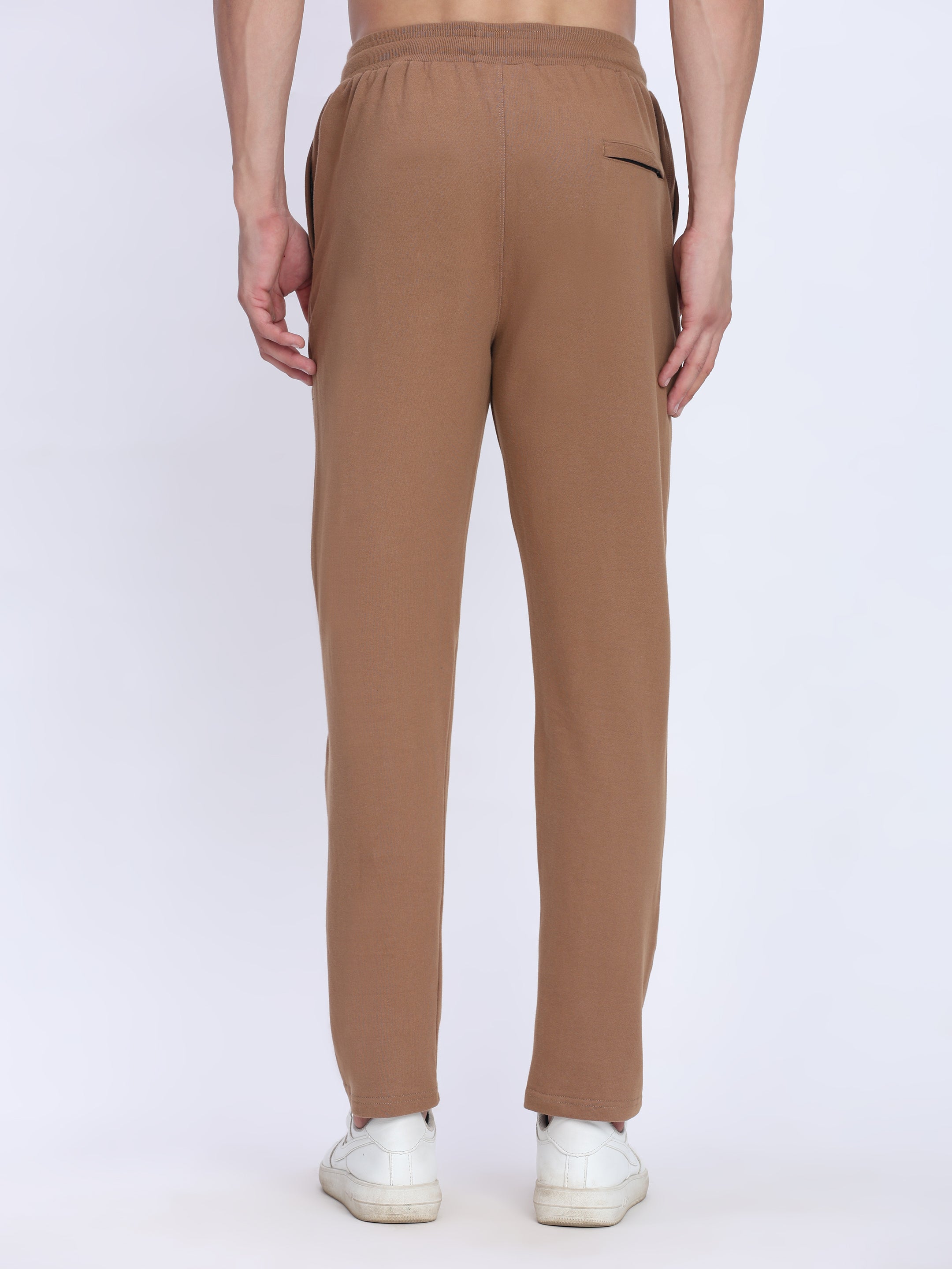 Men's Premium Cotton Terry Track Pant | Cozy Stretch Fit for Gym & Casual.