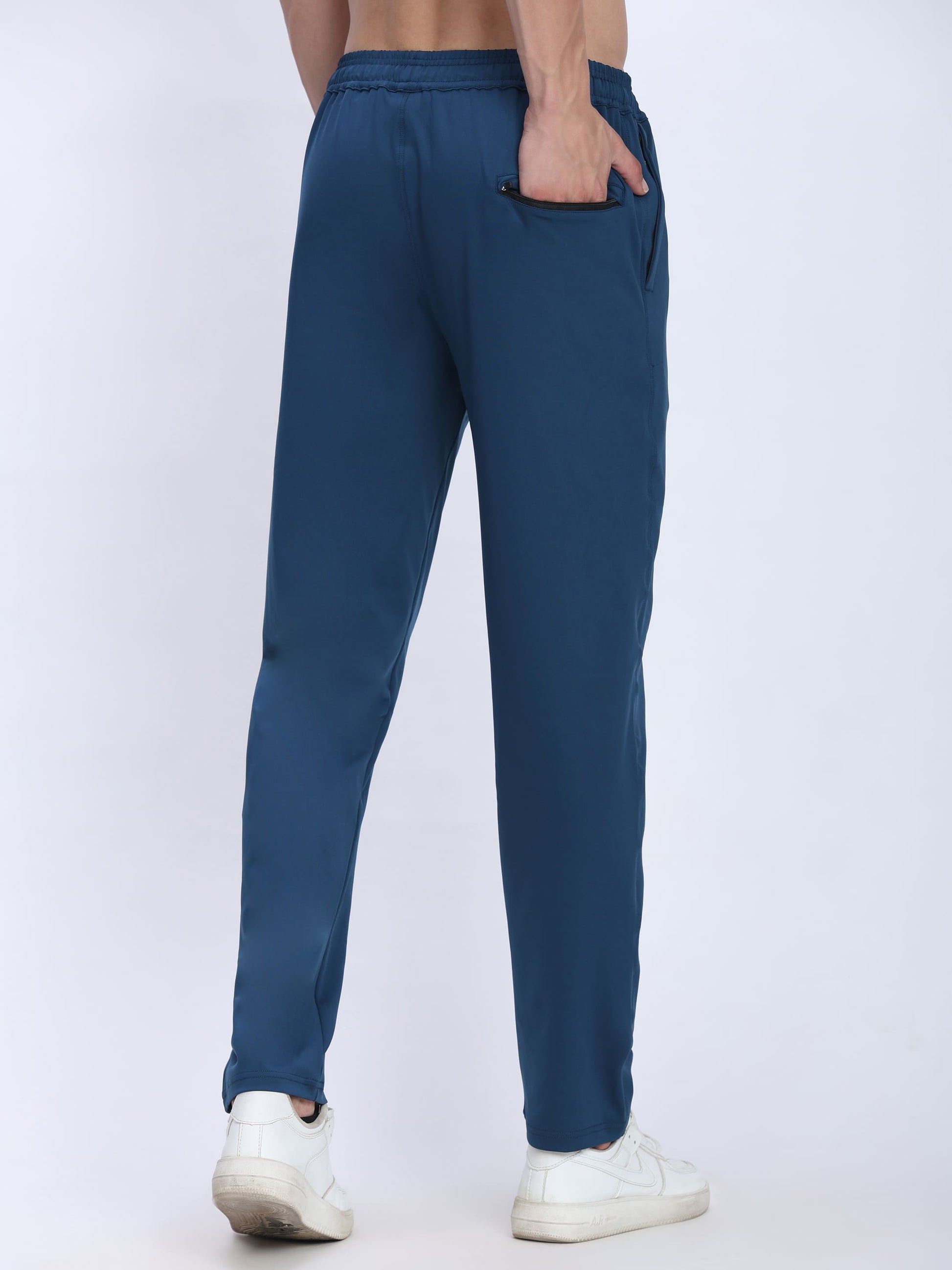 Dpassion CoreFlex Steel Blue Training Pants Premium Activewear for Men - Dpassion