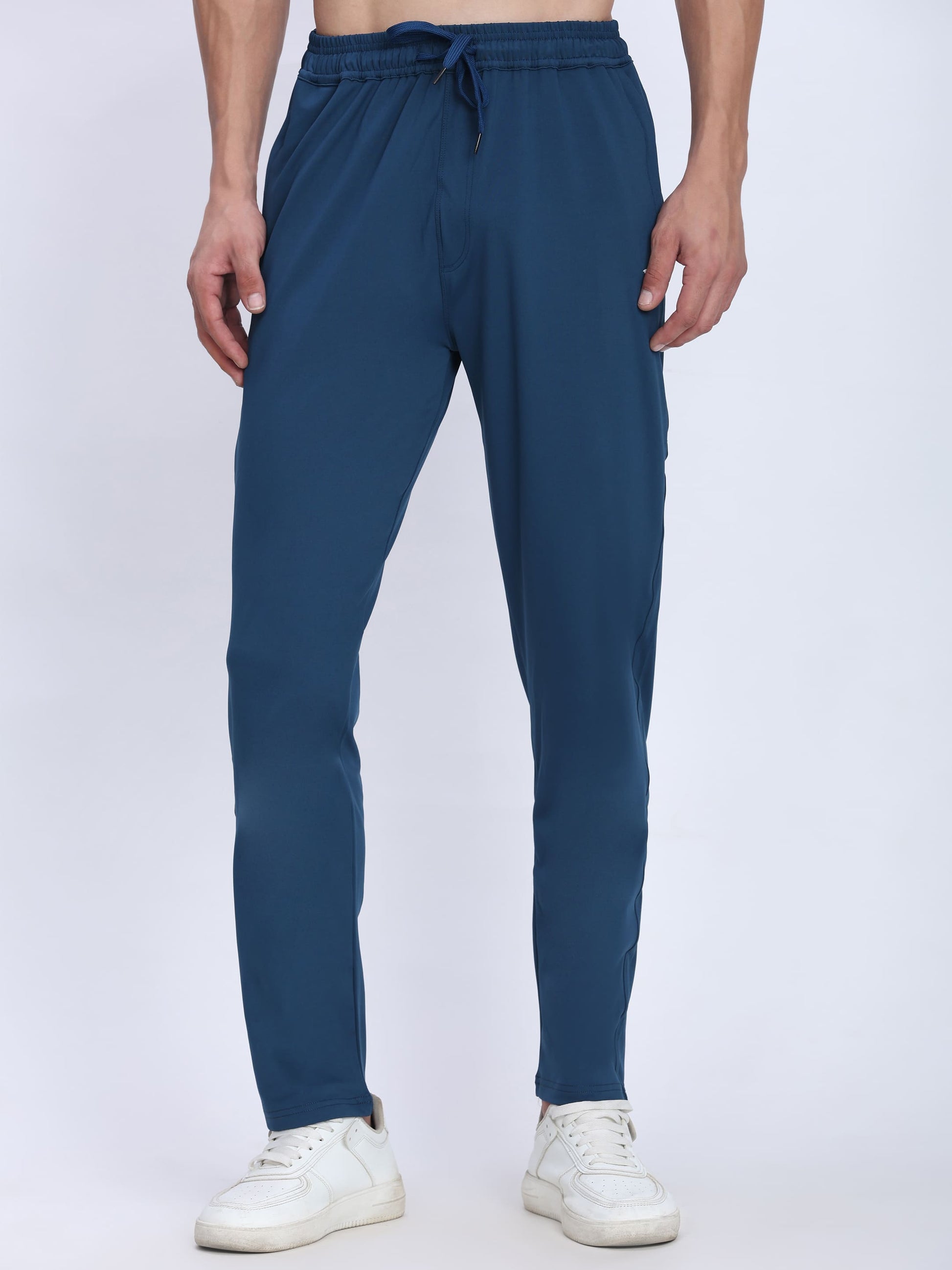 Dpassion CoreFlex Steel Blue Training Pants Premium Activewear for Men - Dpassion