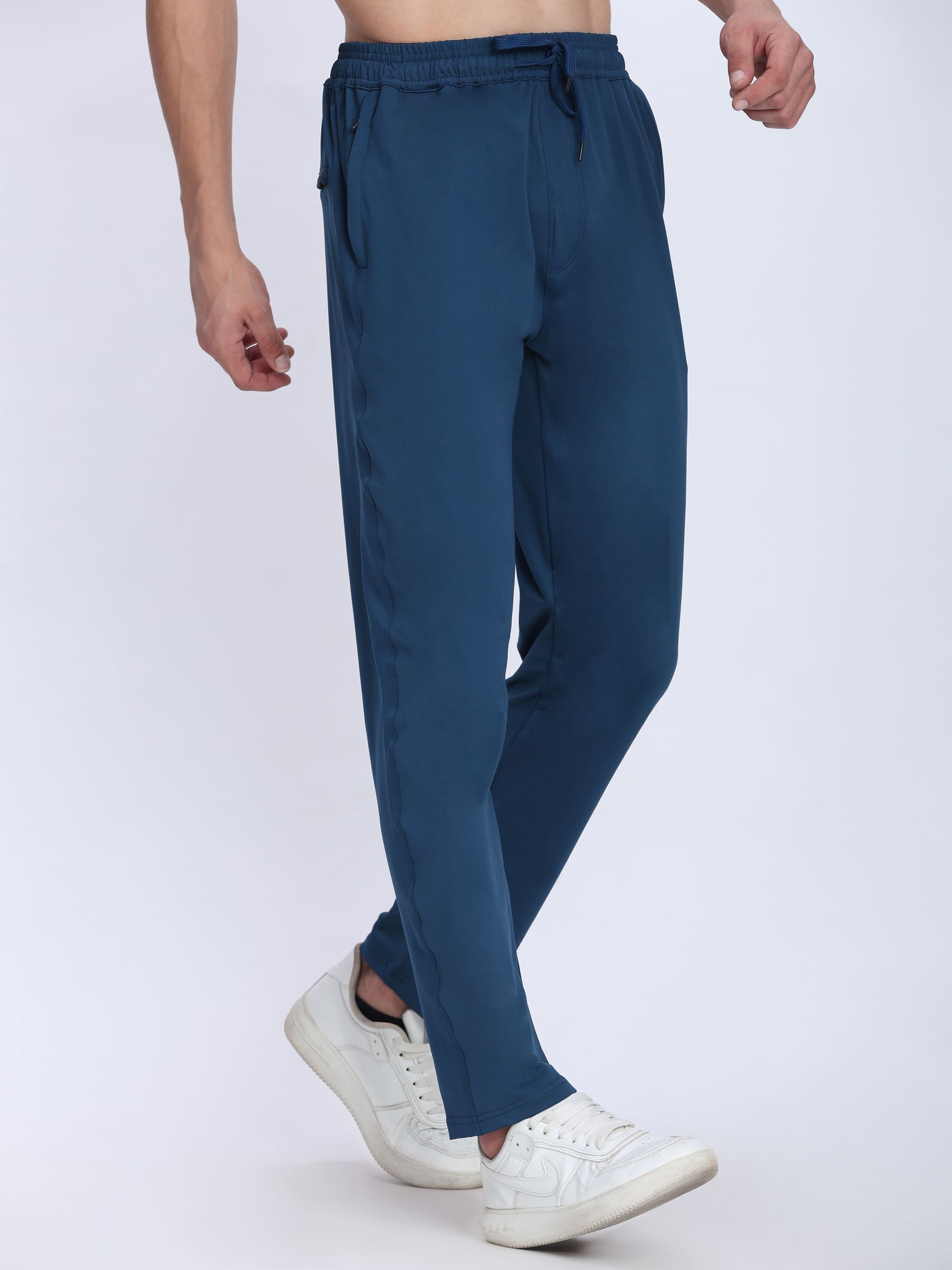 Dpassion CoreFlex Steel Blue Training Pants Premium Activewear for Men - Dpassion