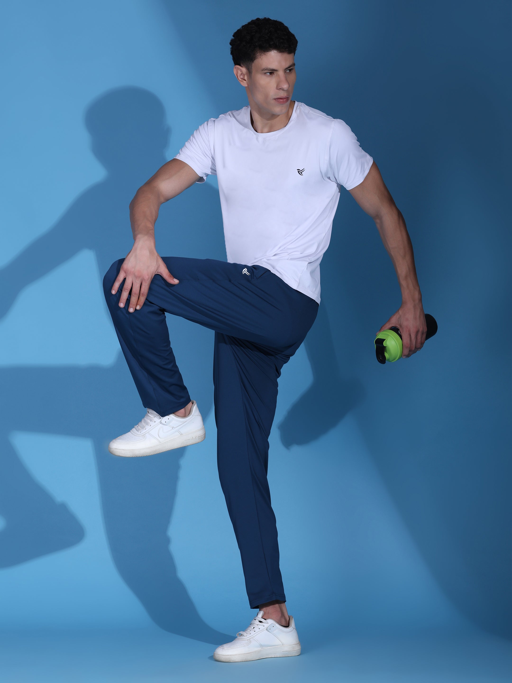 Men's Hyper-Flex Training Track Pant | Adaptive Drawstring, Zip Pockets & Premium Spandex Comfort