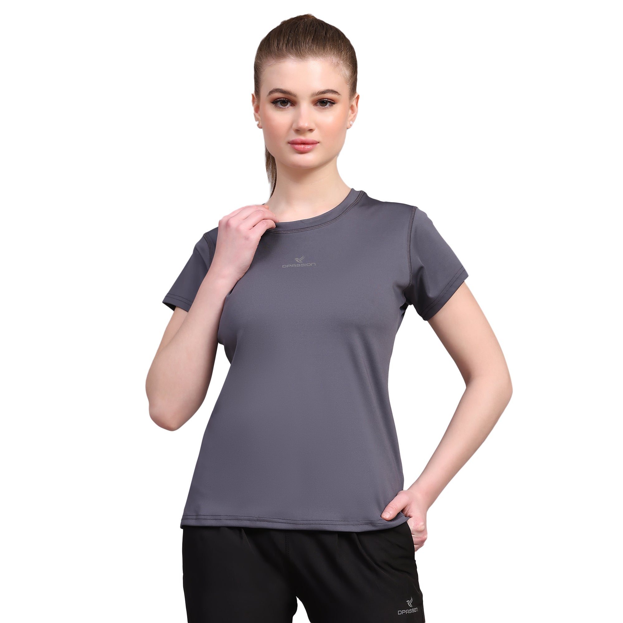 Imported Taiwan 4 way Lycra 190 GSM Women T-Shirt