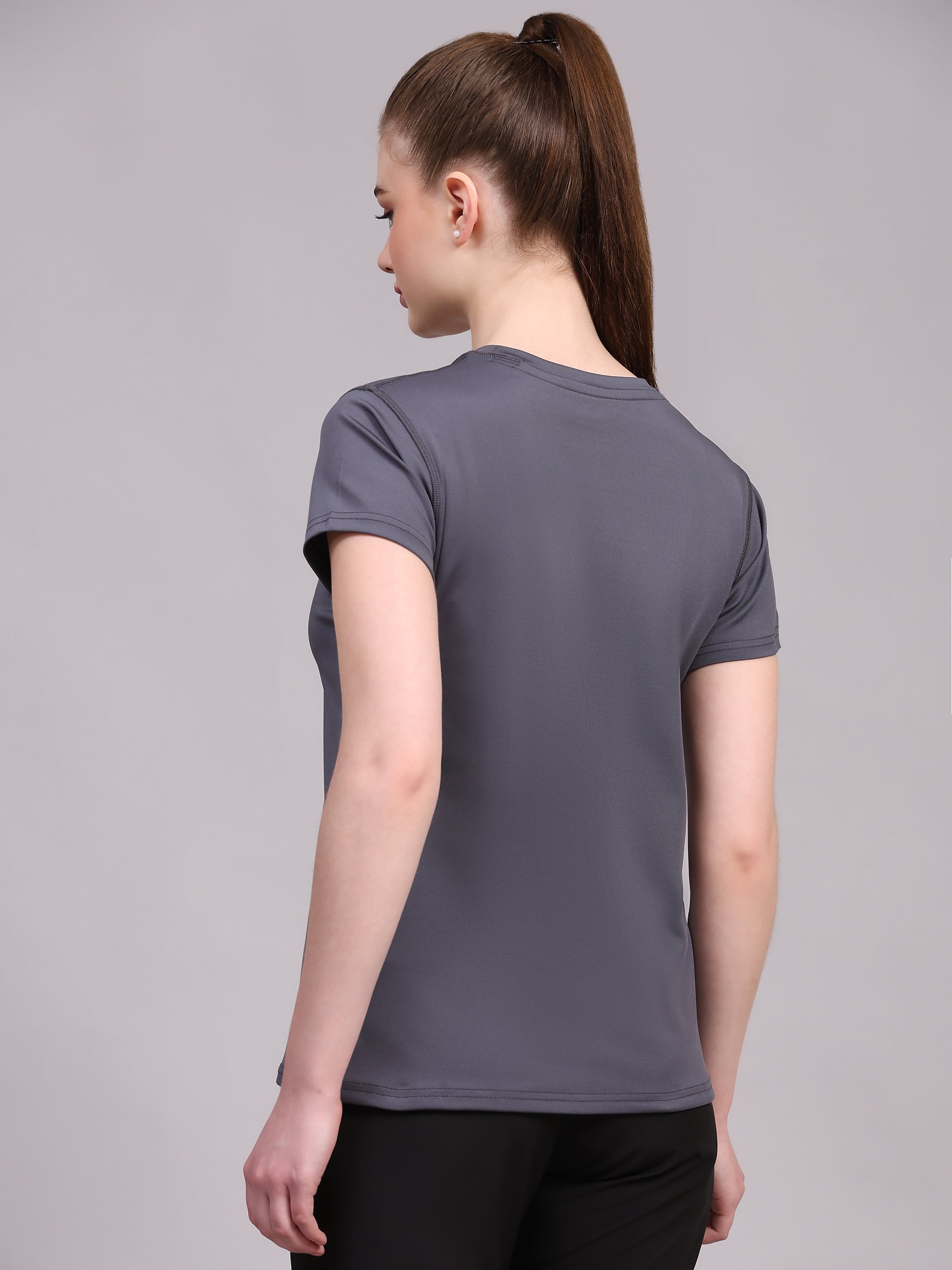 Imported Taiwan 4 way Lycra 190 GSM Women T-Shirt