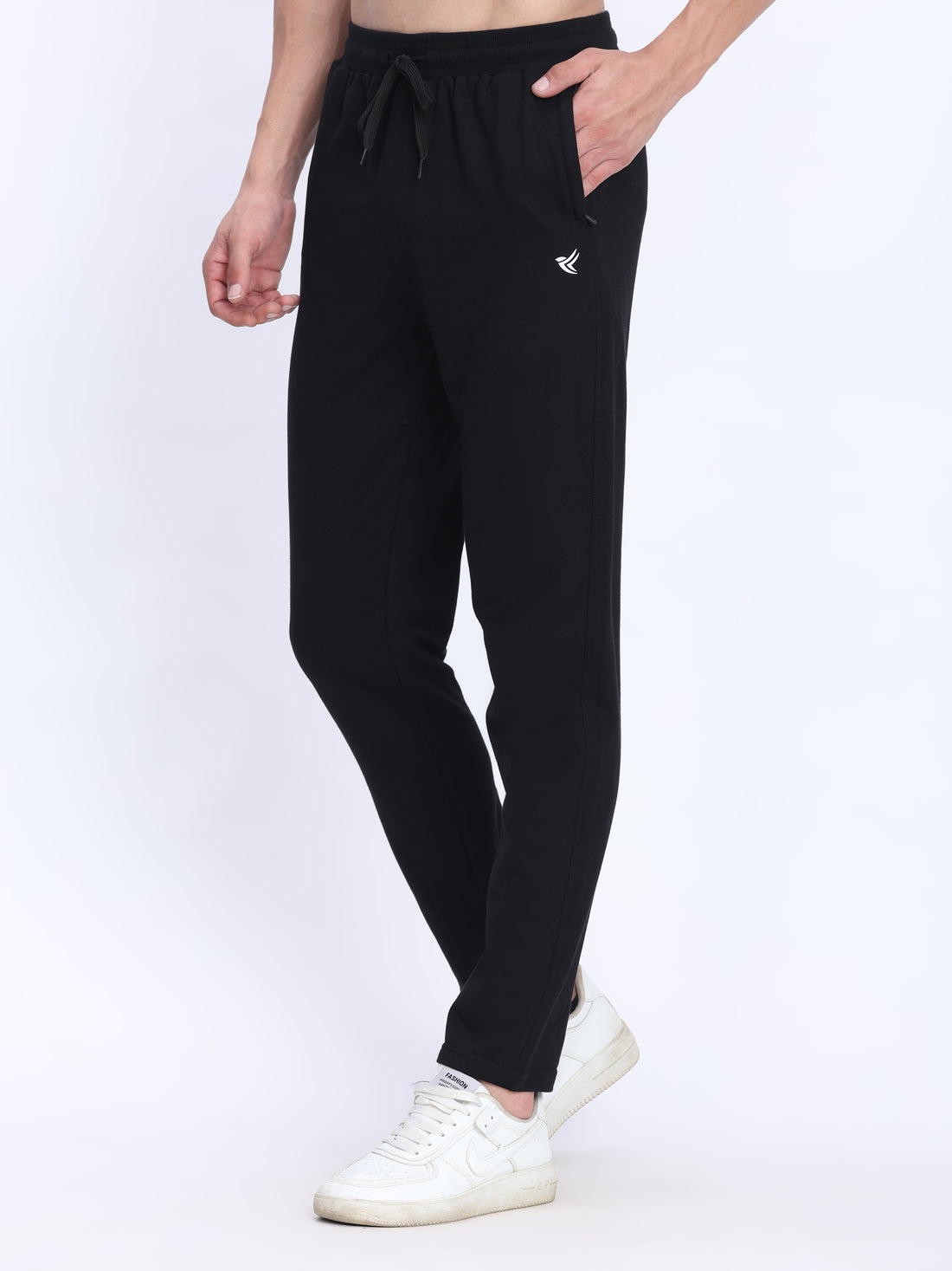 Men's Premium Cotton Terry Track Pant | Cozy Stretch Fit for Gym & Casual.