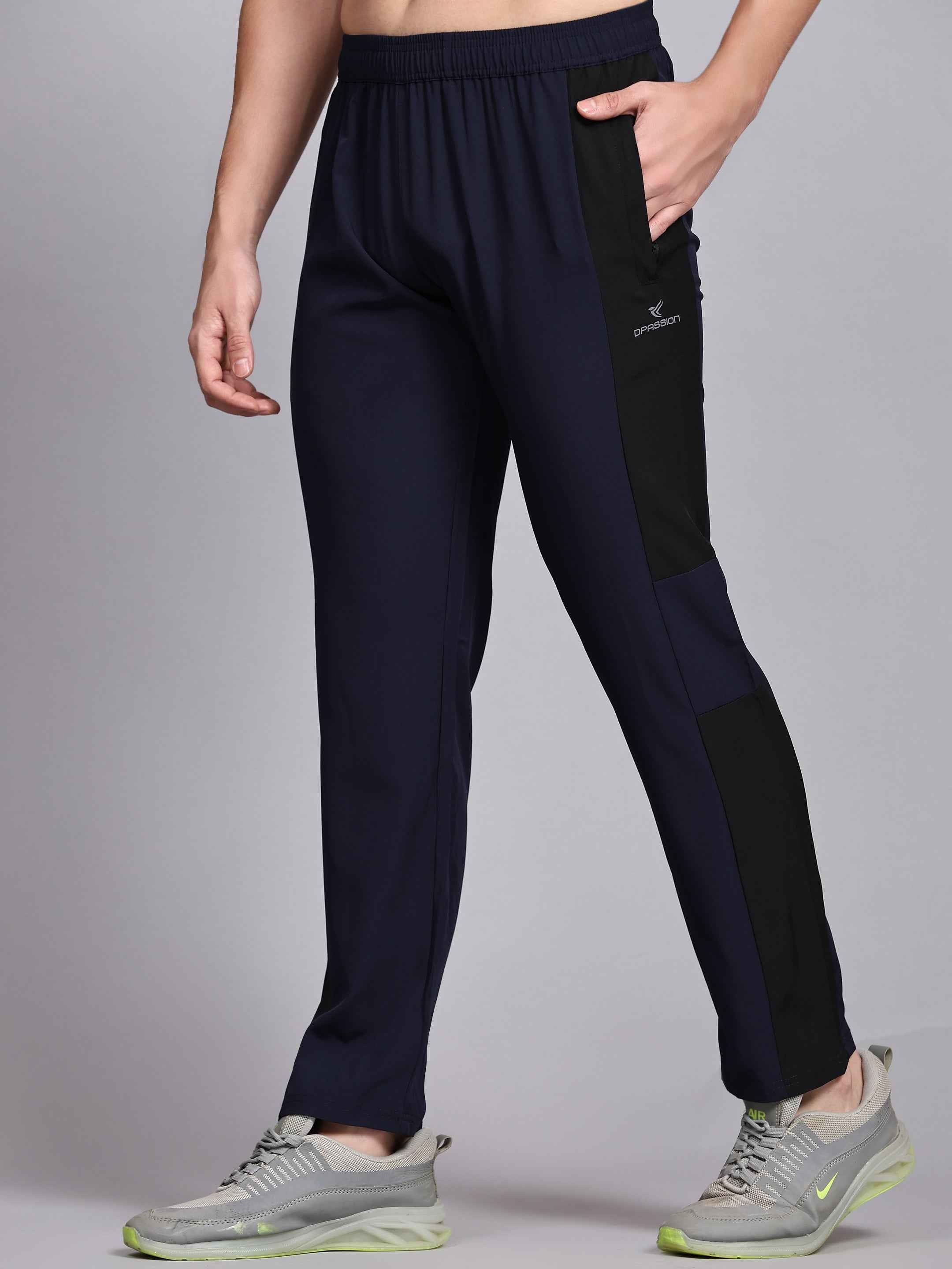Dpassion Men's Gym Track Pants - Stretch Workout Activewear Bottoms for Optimal Performance