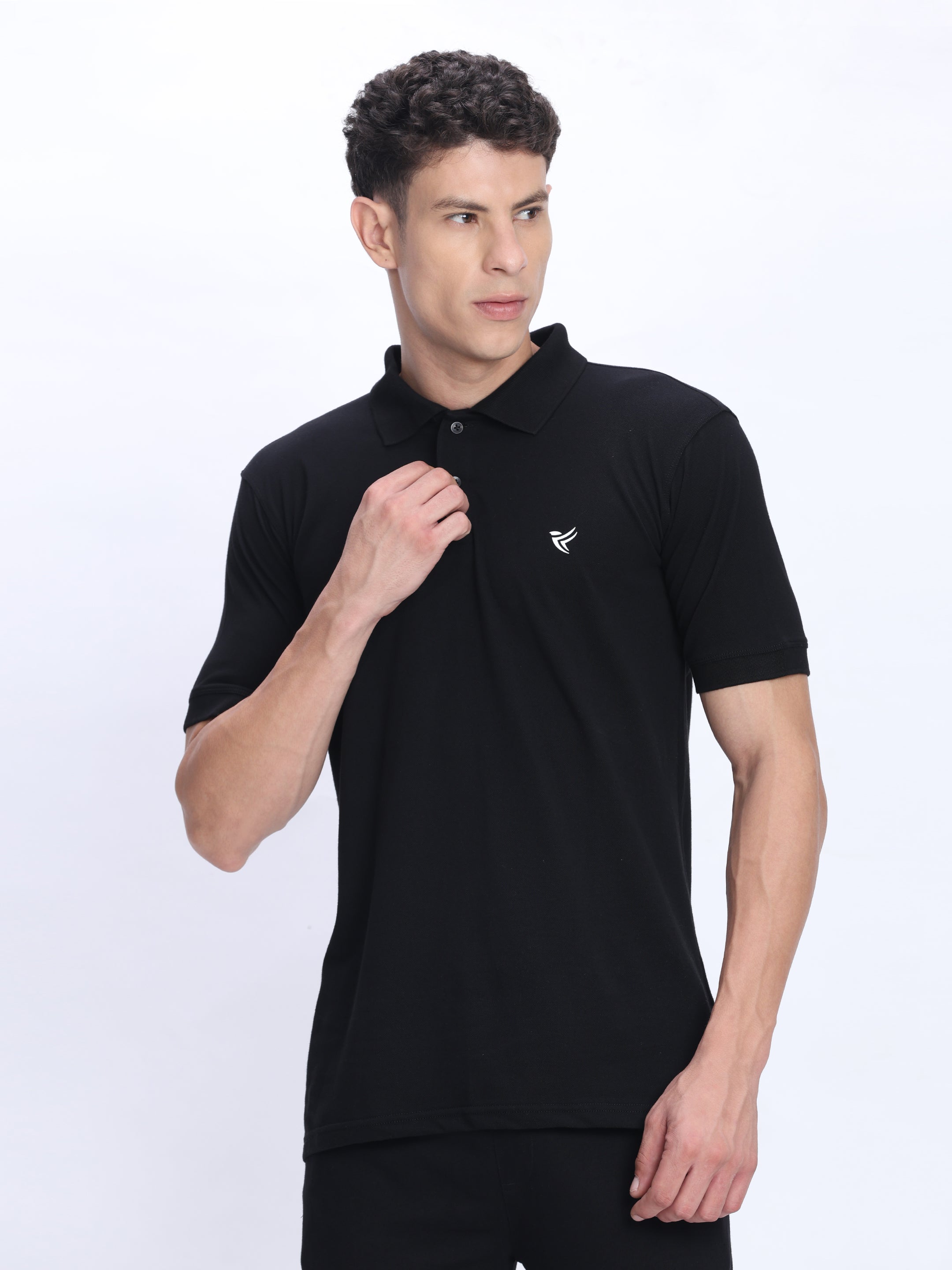 Dpassion Premium Cotton Polo T-Shirt for Men Performance Activewear
