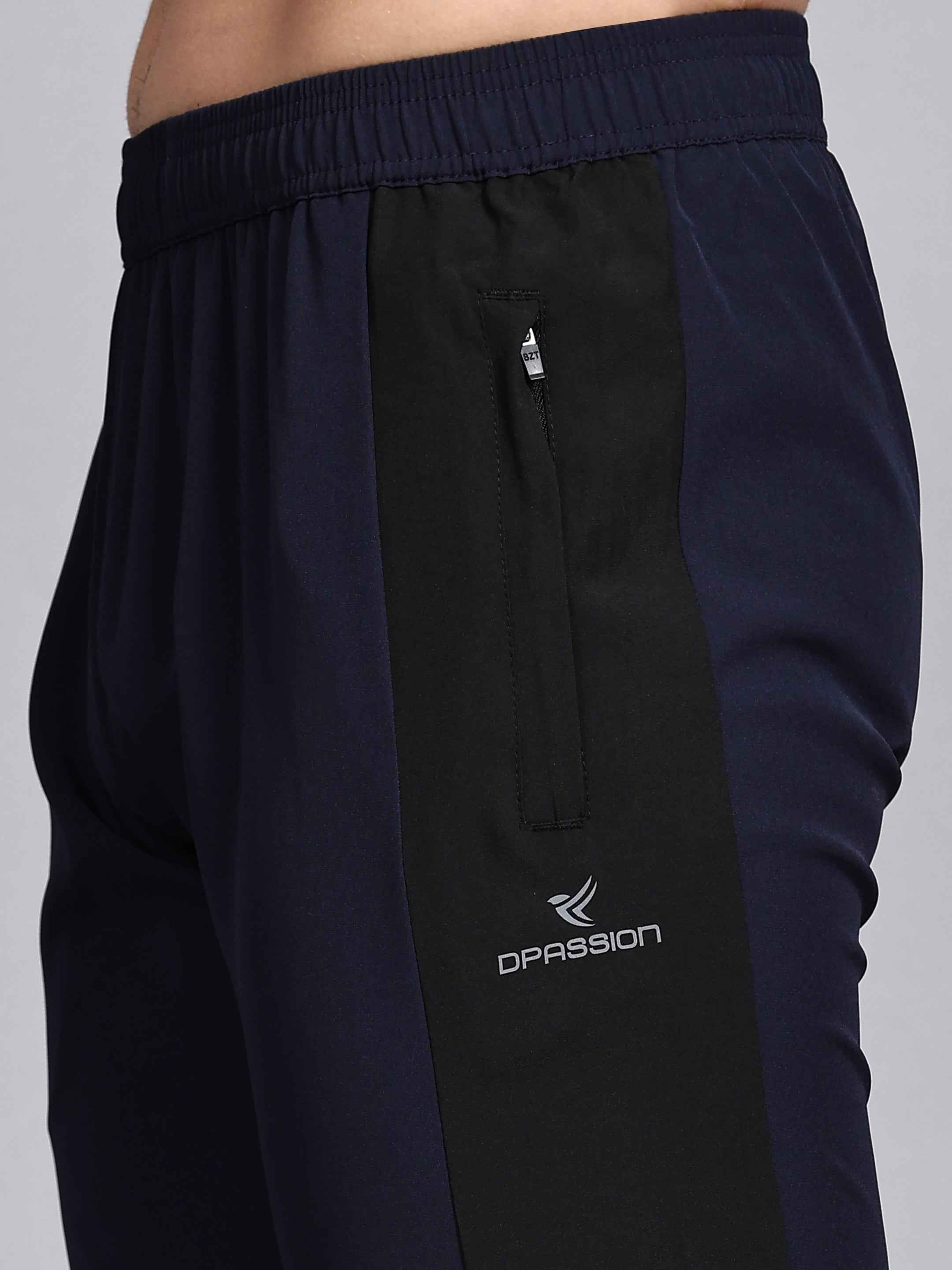 Dpassion Men's Gym Track Pants - Stretch Workout Activewear Bottoms for Optimal Performance