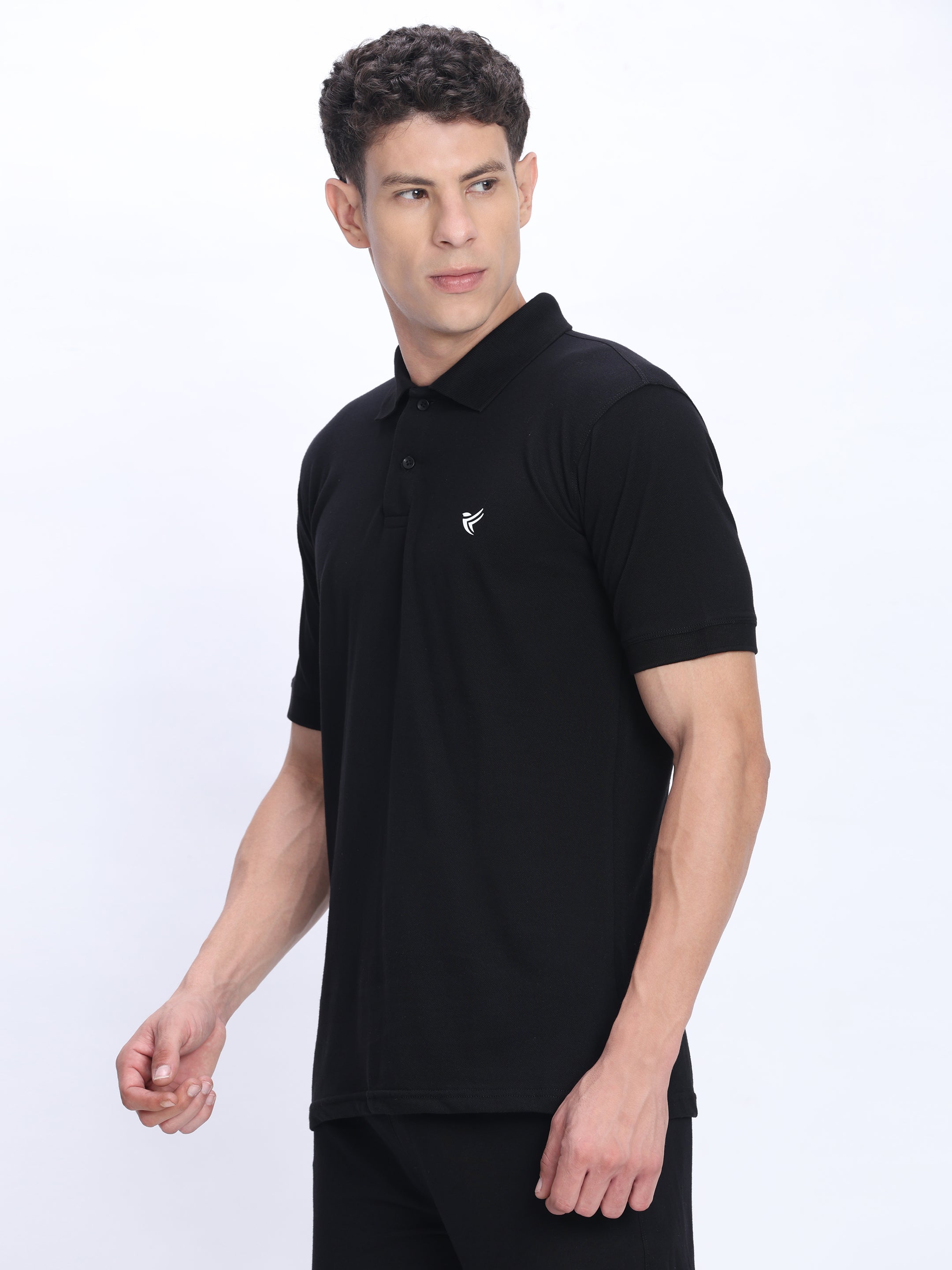 Dpassion Premium Cotton Polo T-Shirt for Men Performance Activewear