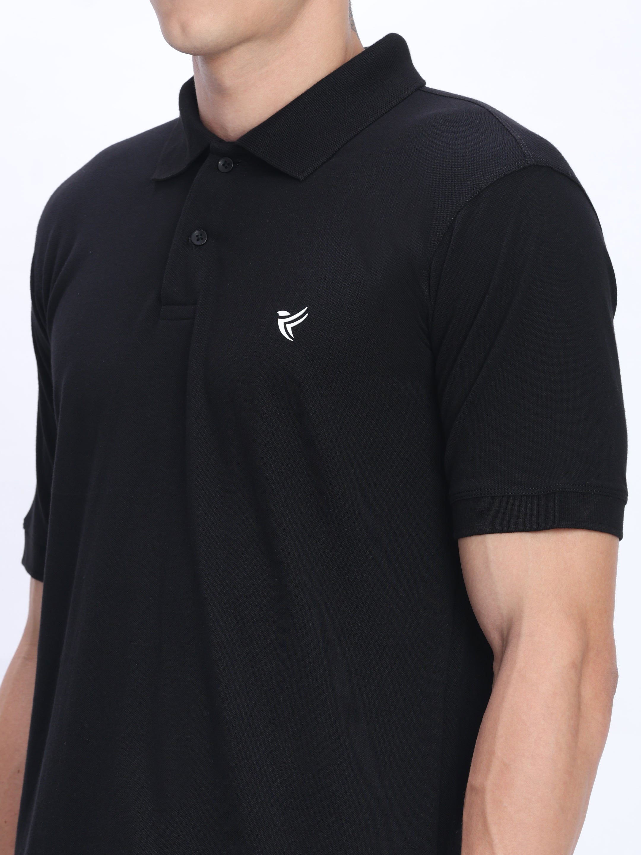 Dpassion Premium Cotton Polo T-Shirt for Men Performance Activewear