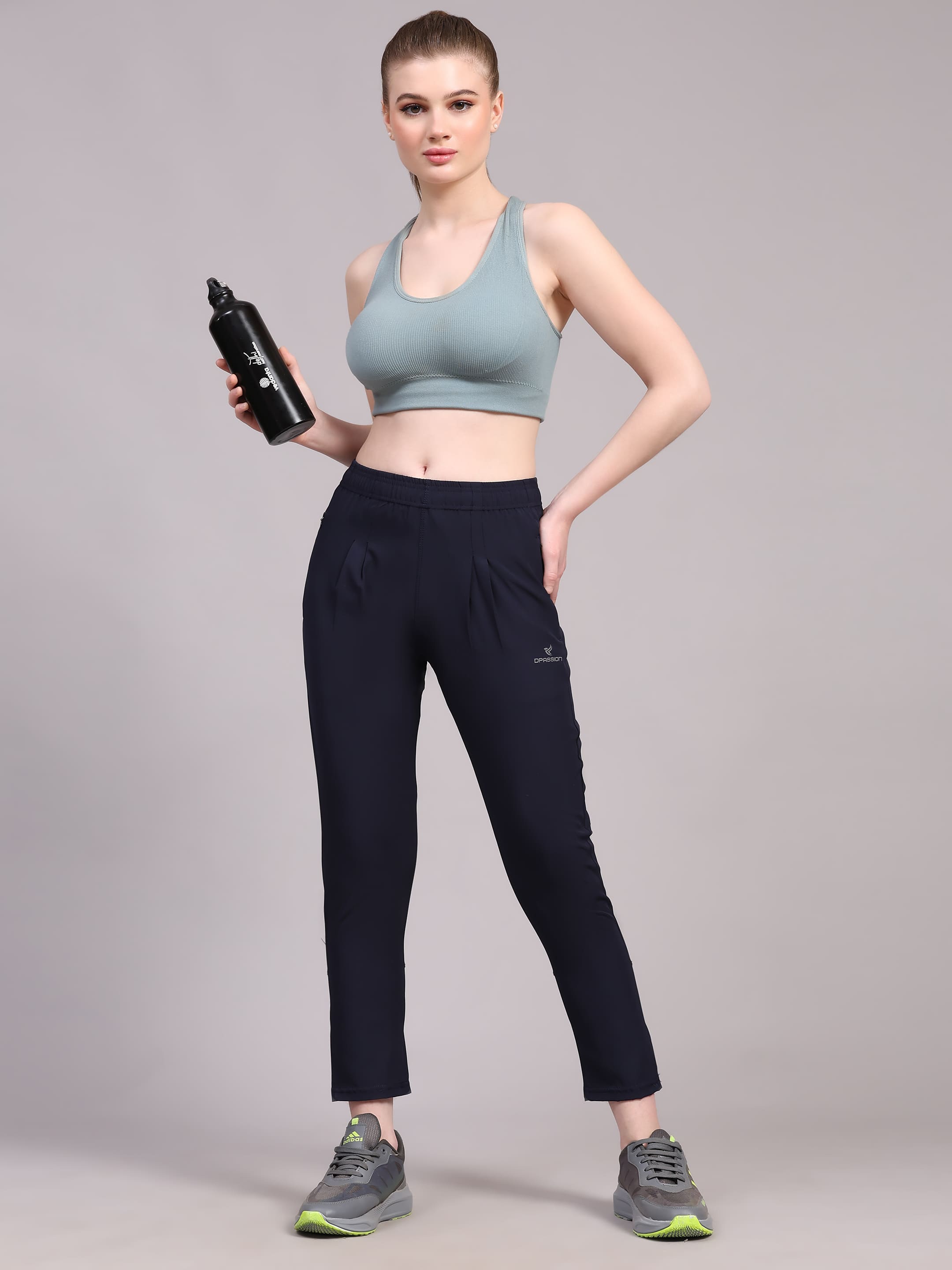 Dpassion SculptFit Training Pants Navy Performance Activewear - Dpassion