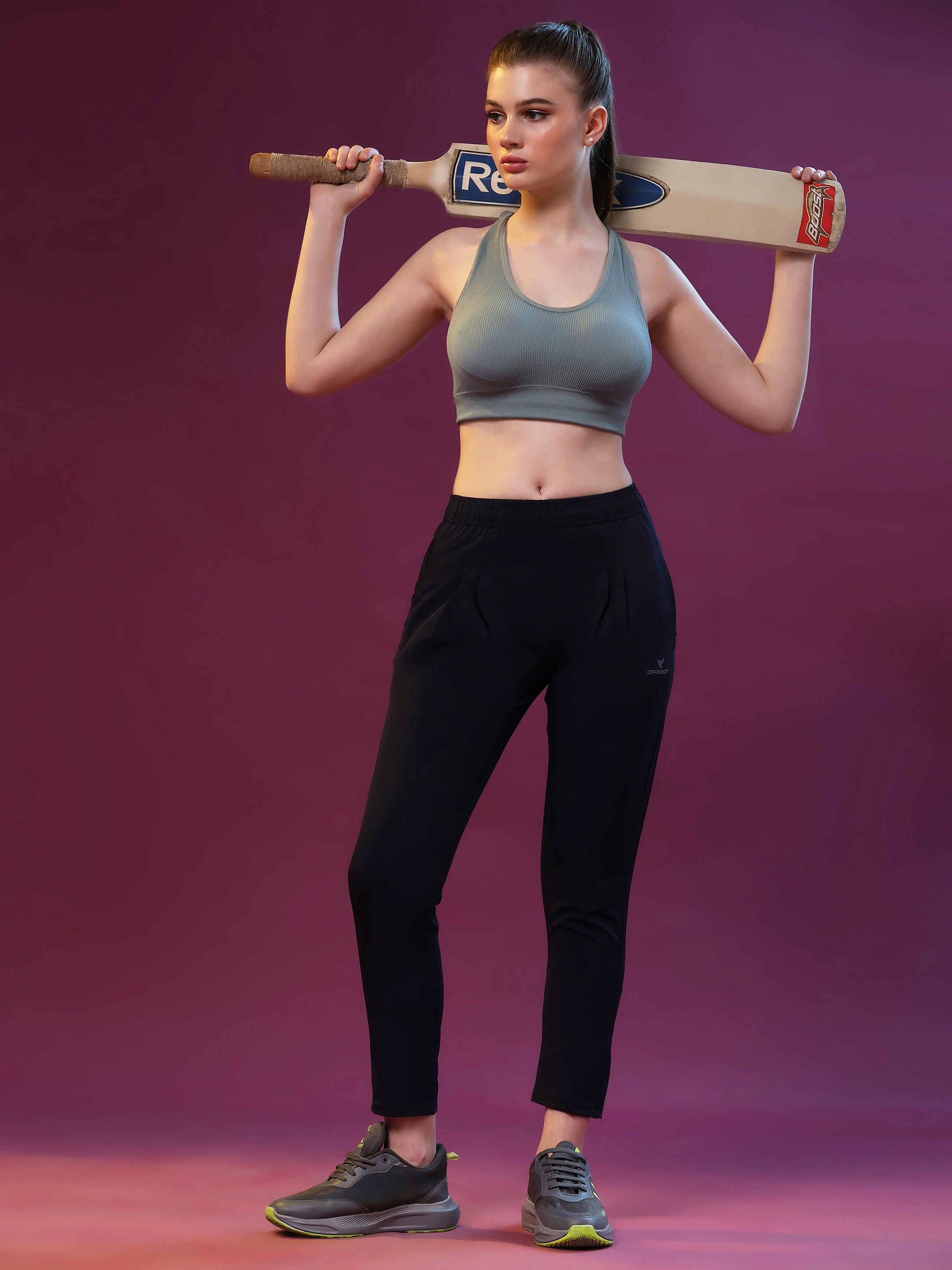 Imported NS Lycra 150 GSM Women Track Pants