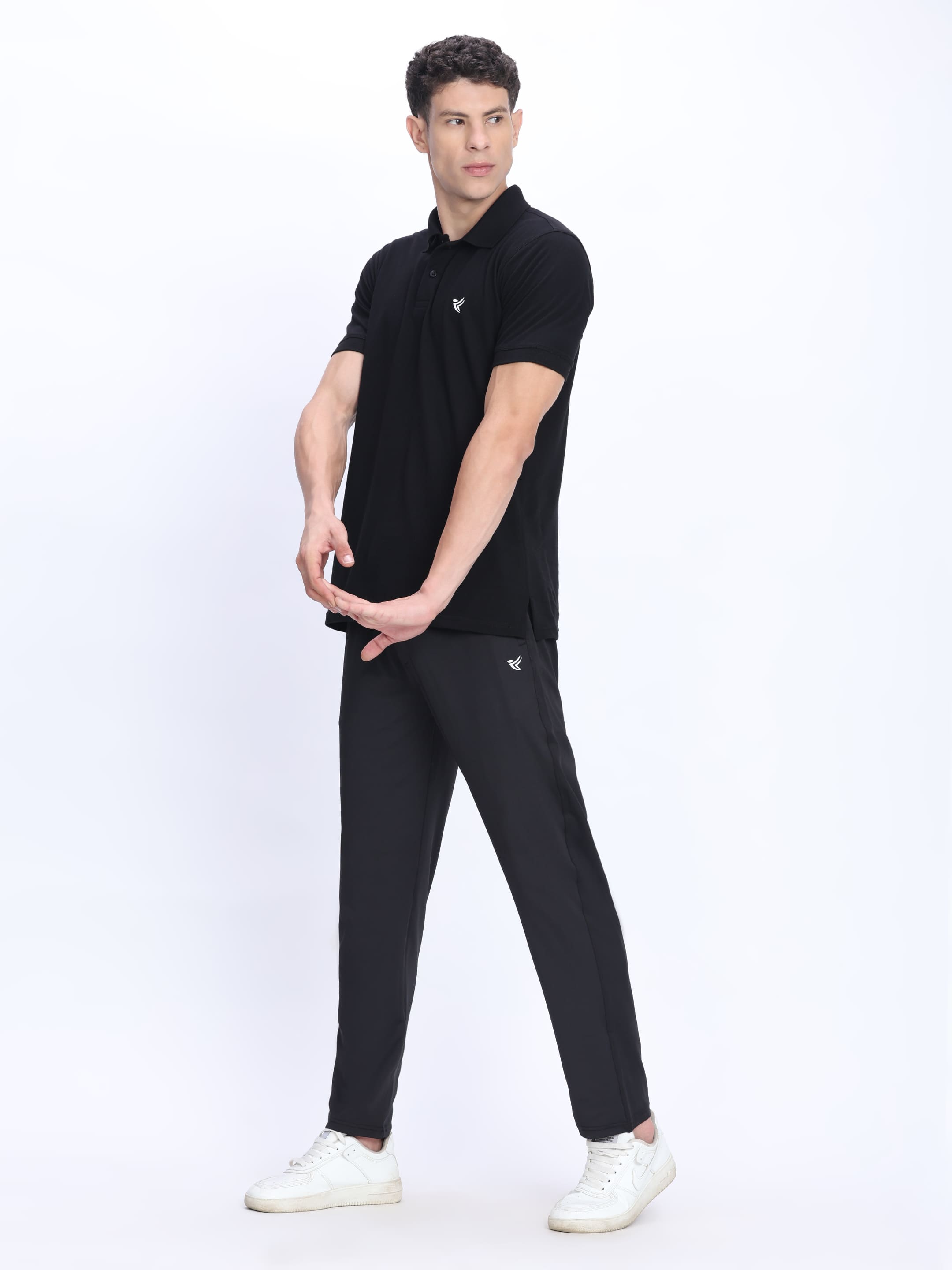 Dpassion CoreFlex Black Training Pants Premium Activewear for Men