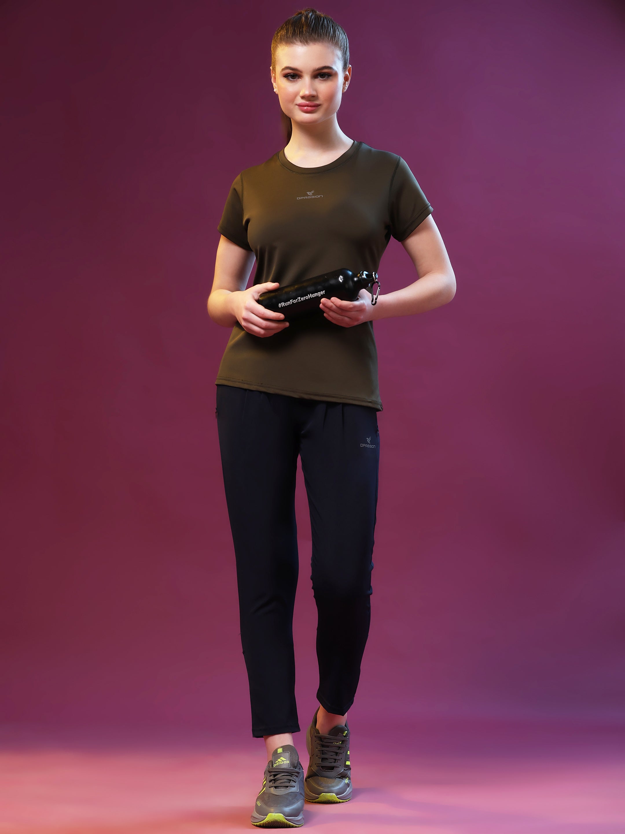 Imported Taiwan 4 way Lycra 190 GSM Women T-Shirt