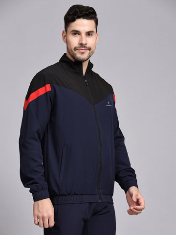 Dpassion Men Colorblock Zip Jacket Premium Training Activewear - Dpassion