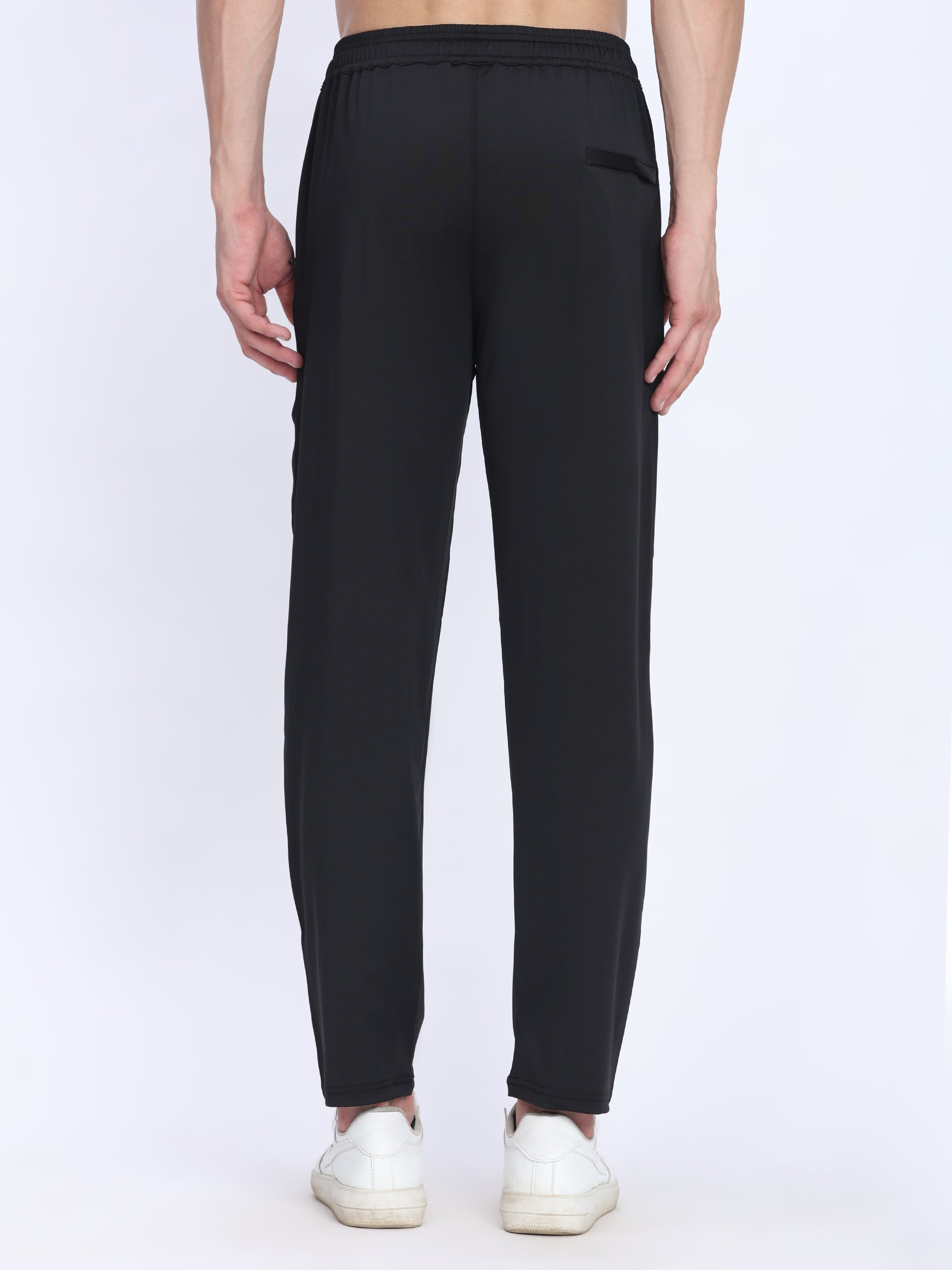 Men's Hyper-Flex Training Track Pant | Adaptive Drawstring, Zip Pockets & Premium Spandex Comfort