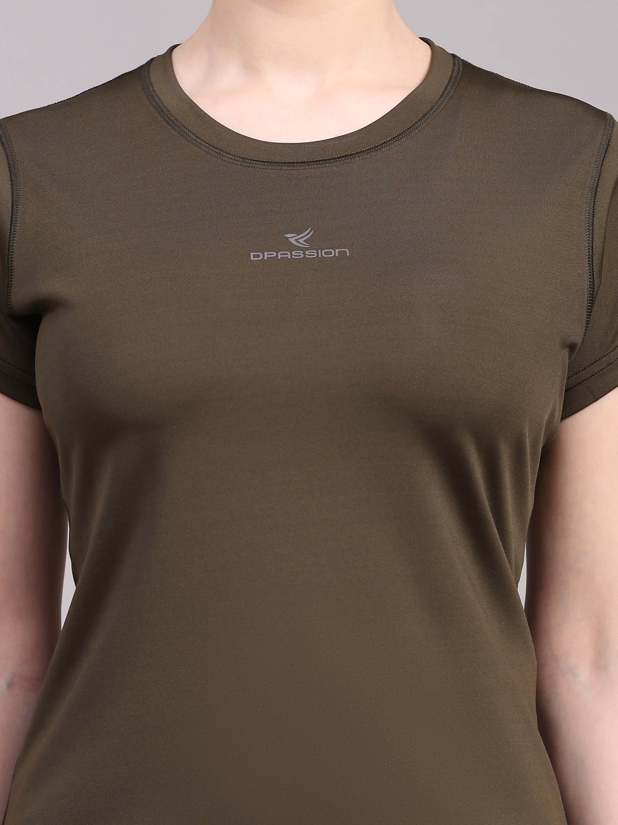Imported Taiwan 4 way Lycra 190 GSM Women T-Shirt