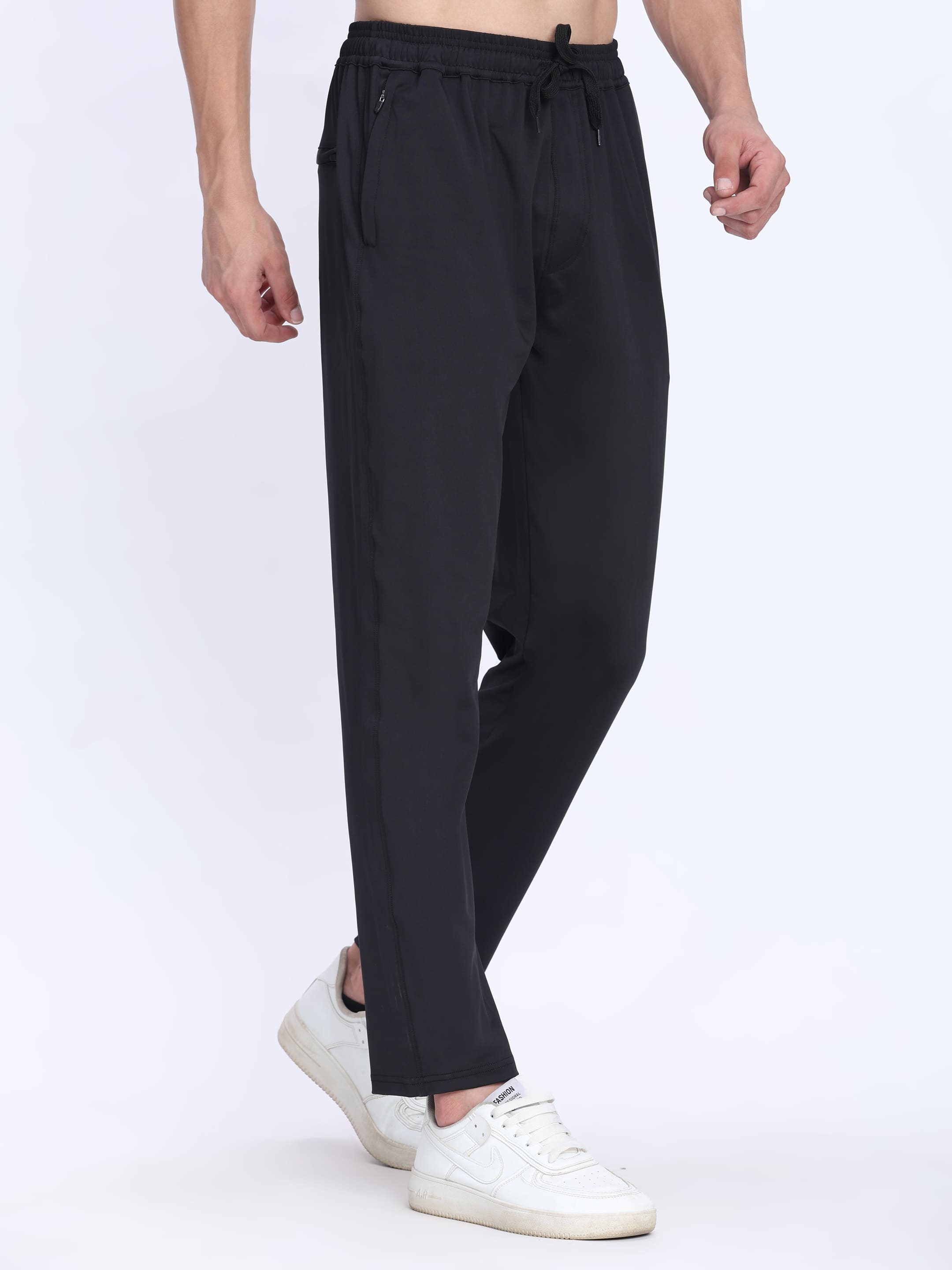 Dpassion CoreFlex Black Training Pants Premium Activewear for Men