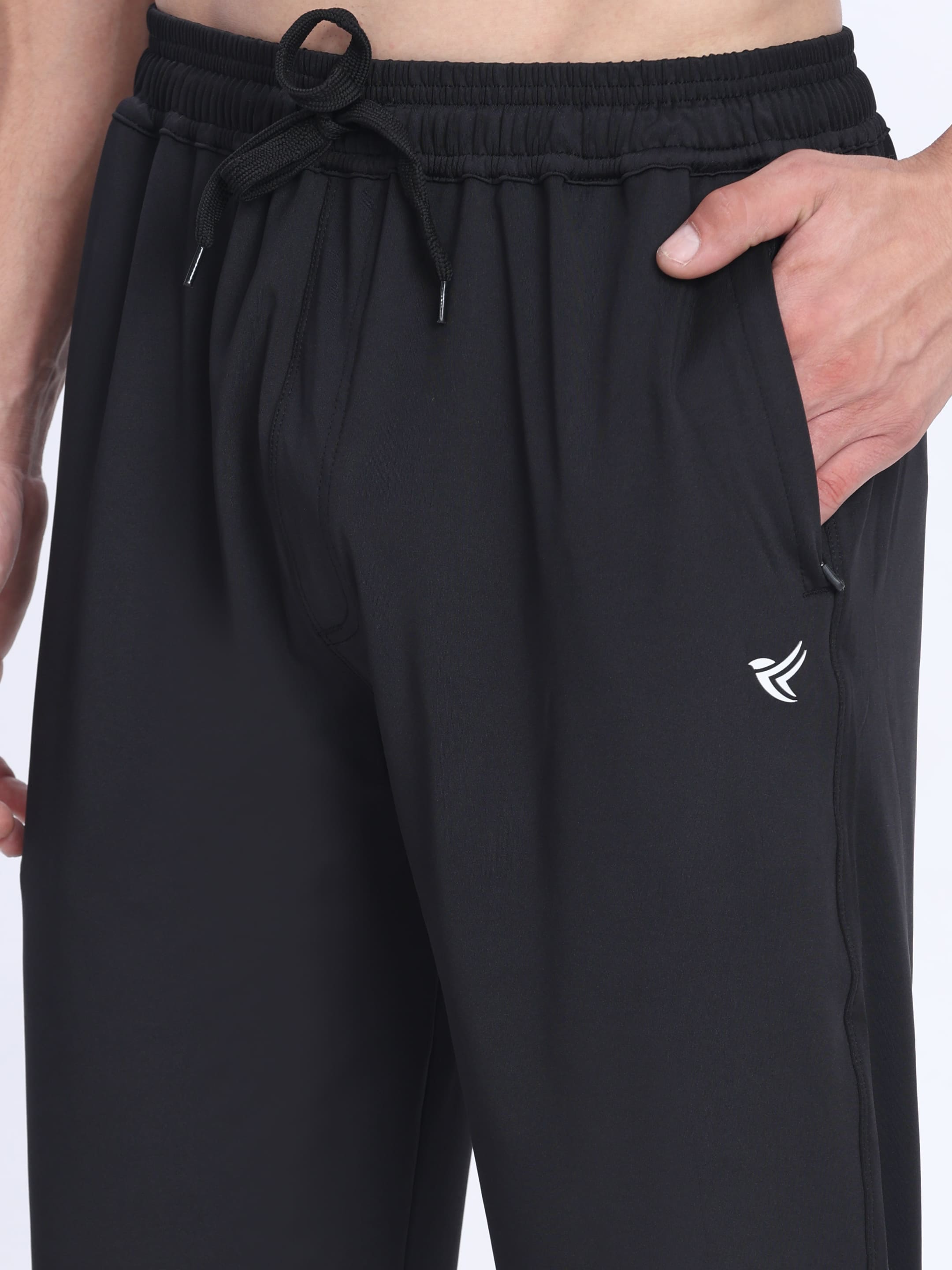 Dpassion CoreFlex Black Training Pants Premium Activewear for Men