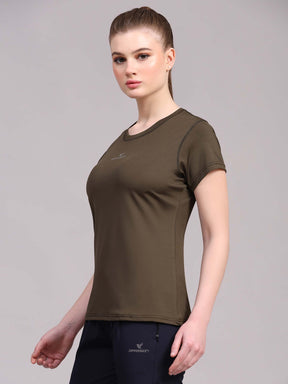 Half Sleeve Round Neck Tshirt for Women