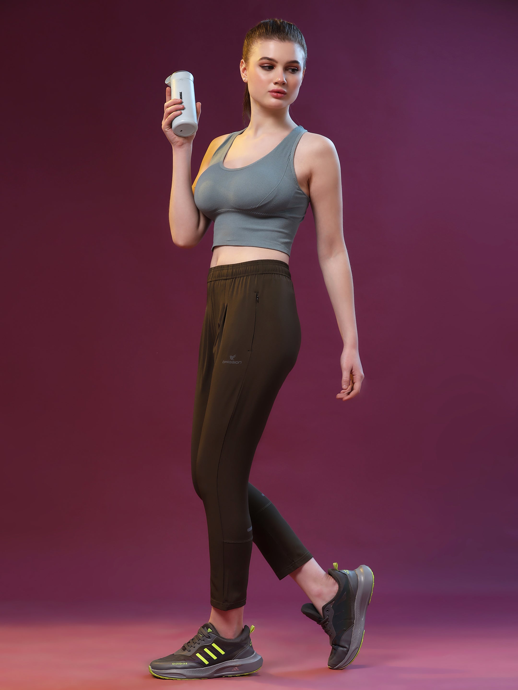 Imported NS Lycra 150 GSM Women Track Pants
