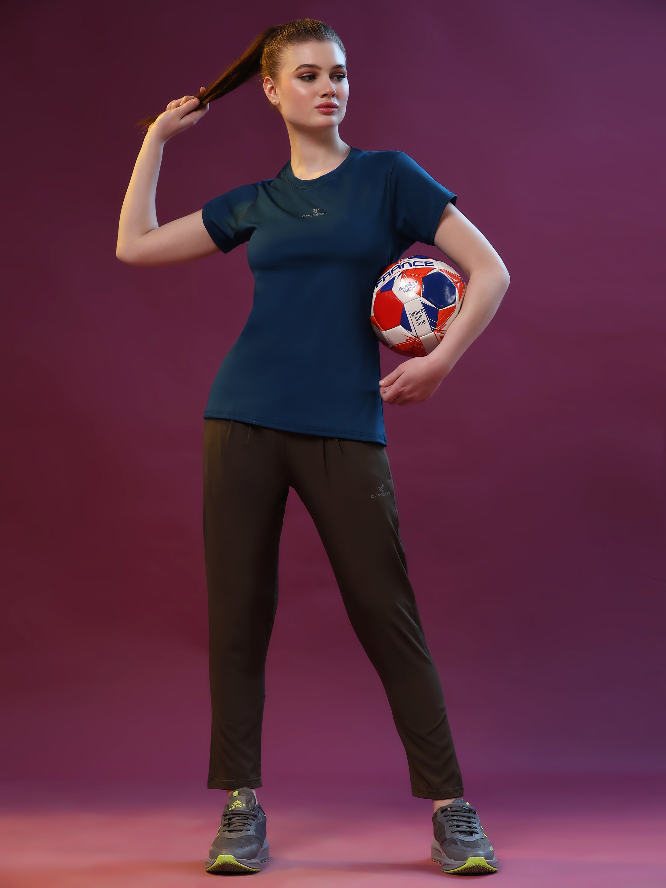 Imported Taiwan 4 way Lycra 190 GSM Women T-Shirt