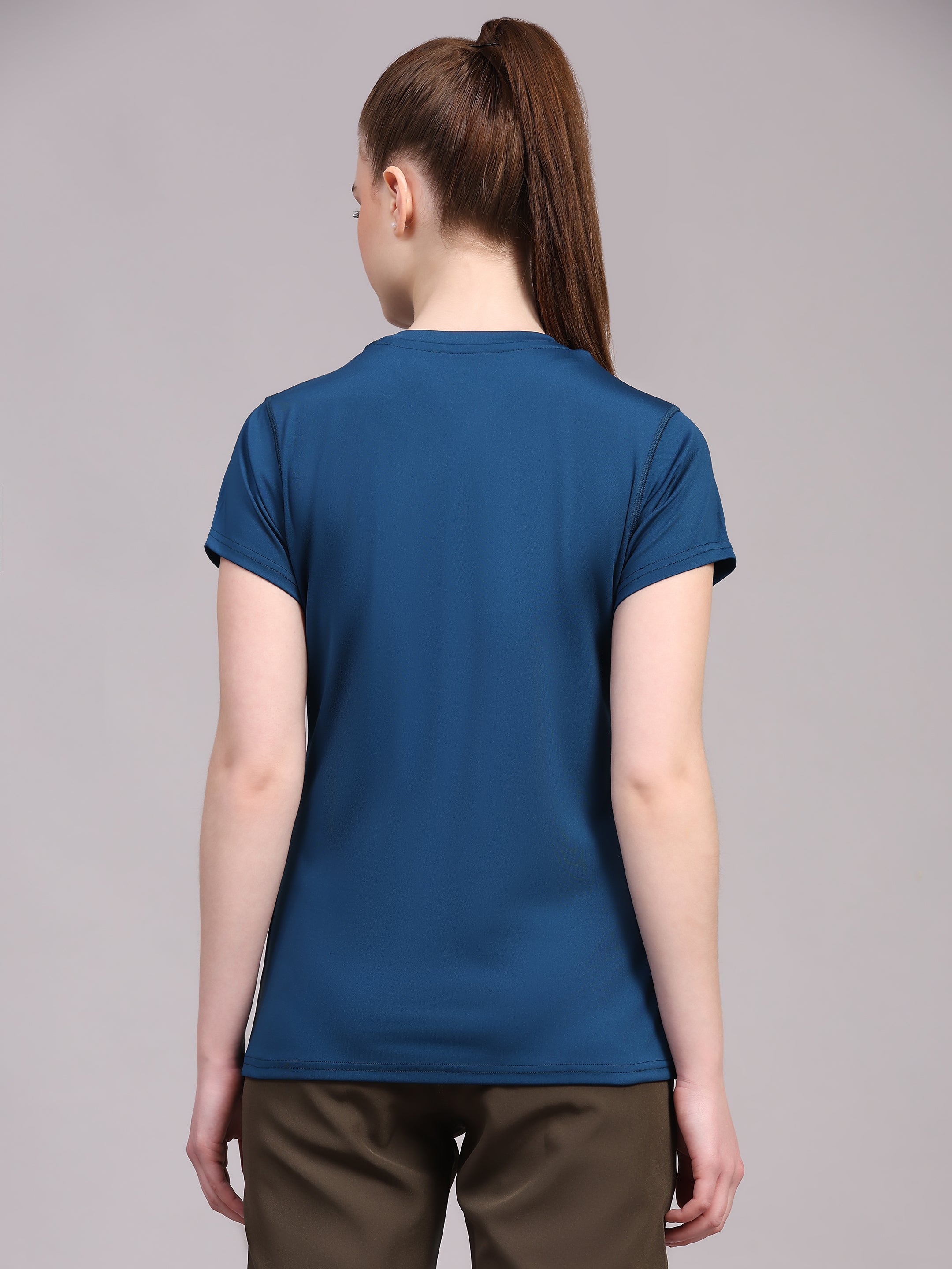 Imported Taiwan 4 way Lycra 190 GSM Women T-Shirt