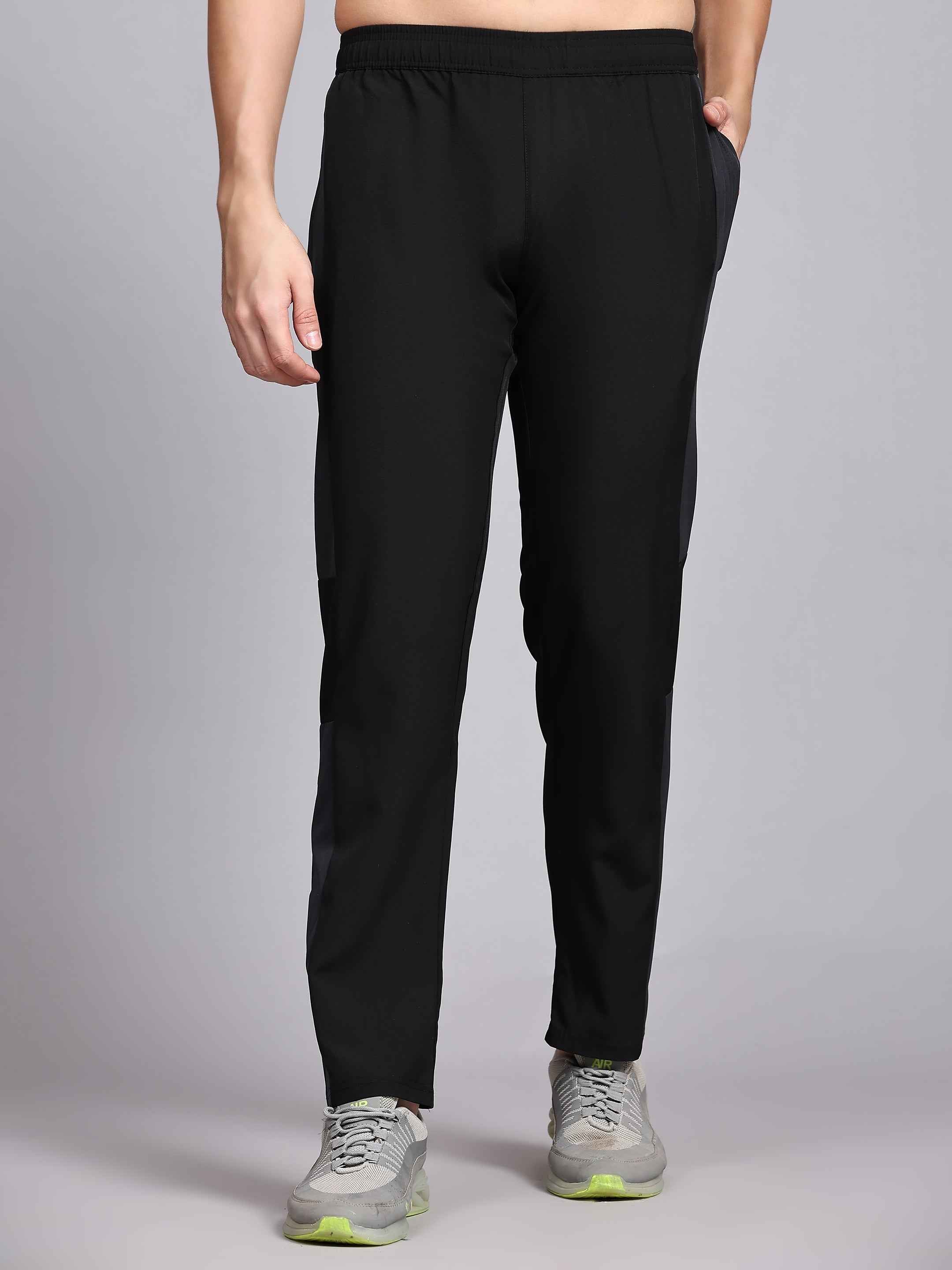 Dpassion Men's Gym Track Pants - Stretch Workout Activewear Bottoms