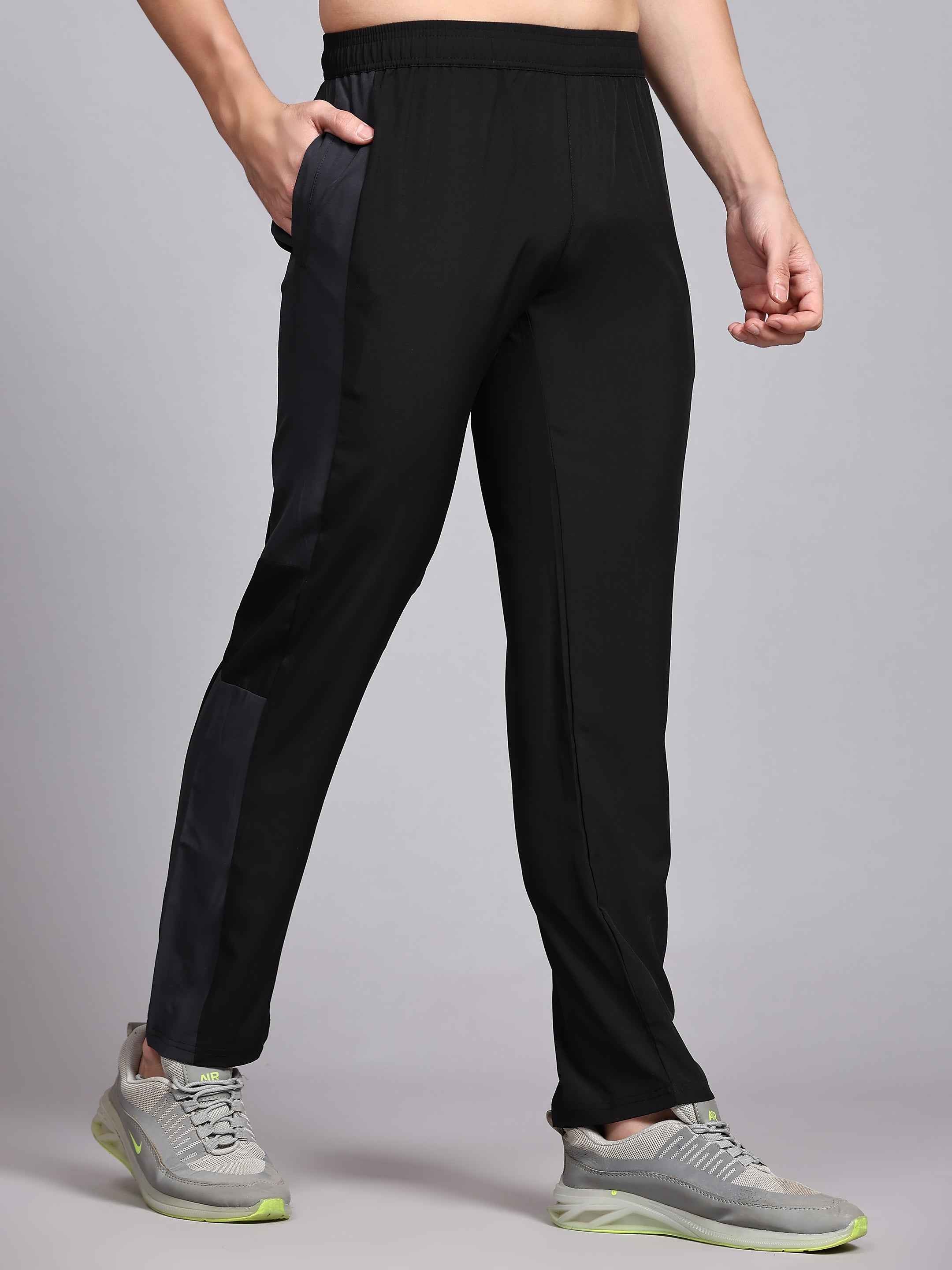 Dpassion Men's Gym Track Pants - Stretch Workout Activewear Bottoms