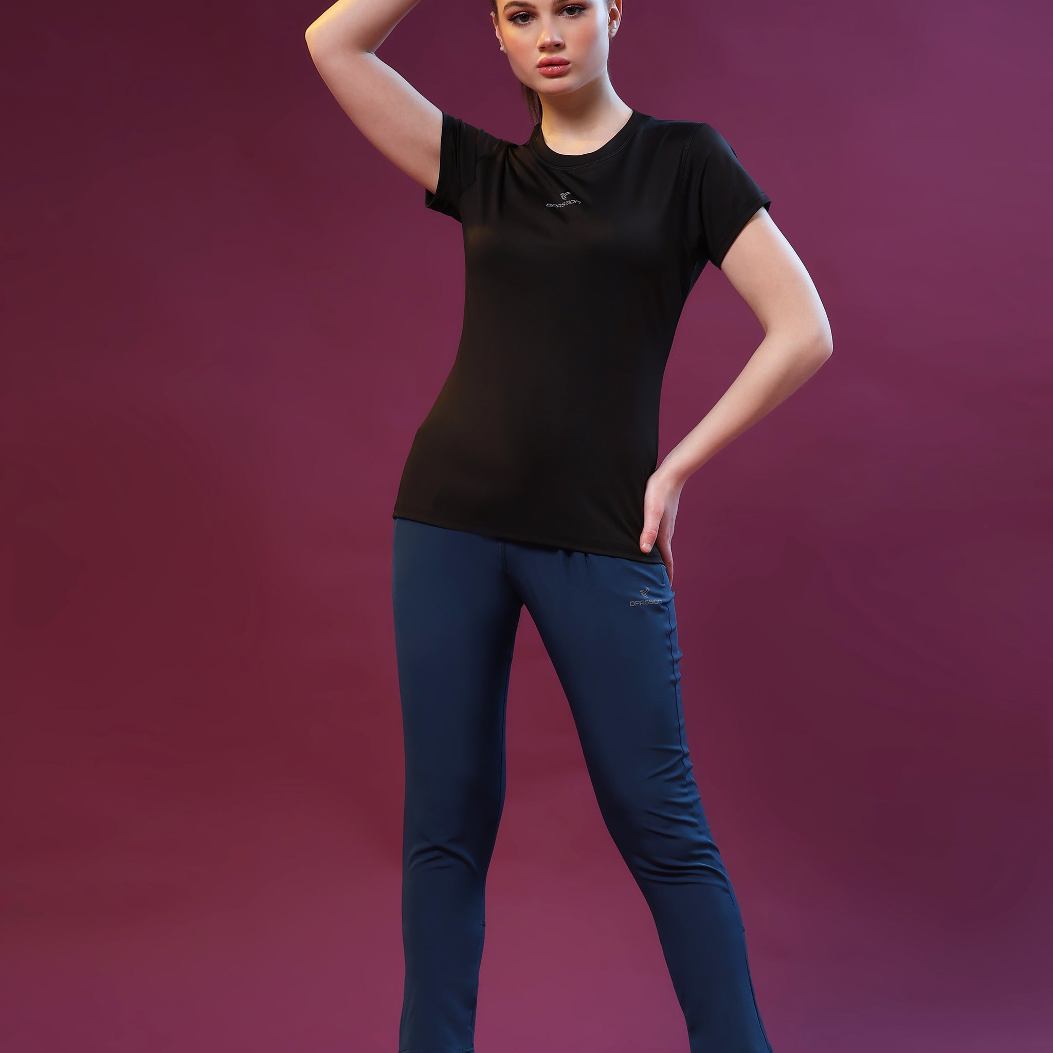 Imported Taiwan 4 way Lycra 190 GSM Women T-Shirt