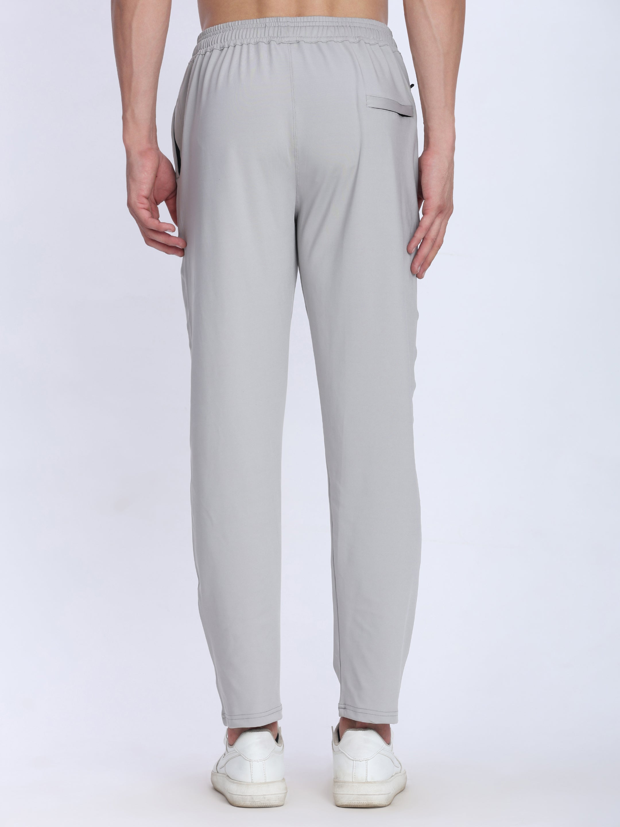 Men's Hyper-Flex Training Track Pant | Adaptive Drawstring, Zip Pockets & Premium Spandex Comfort