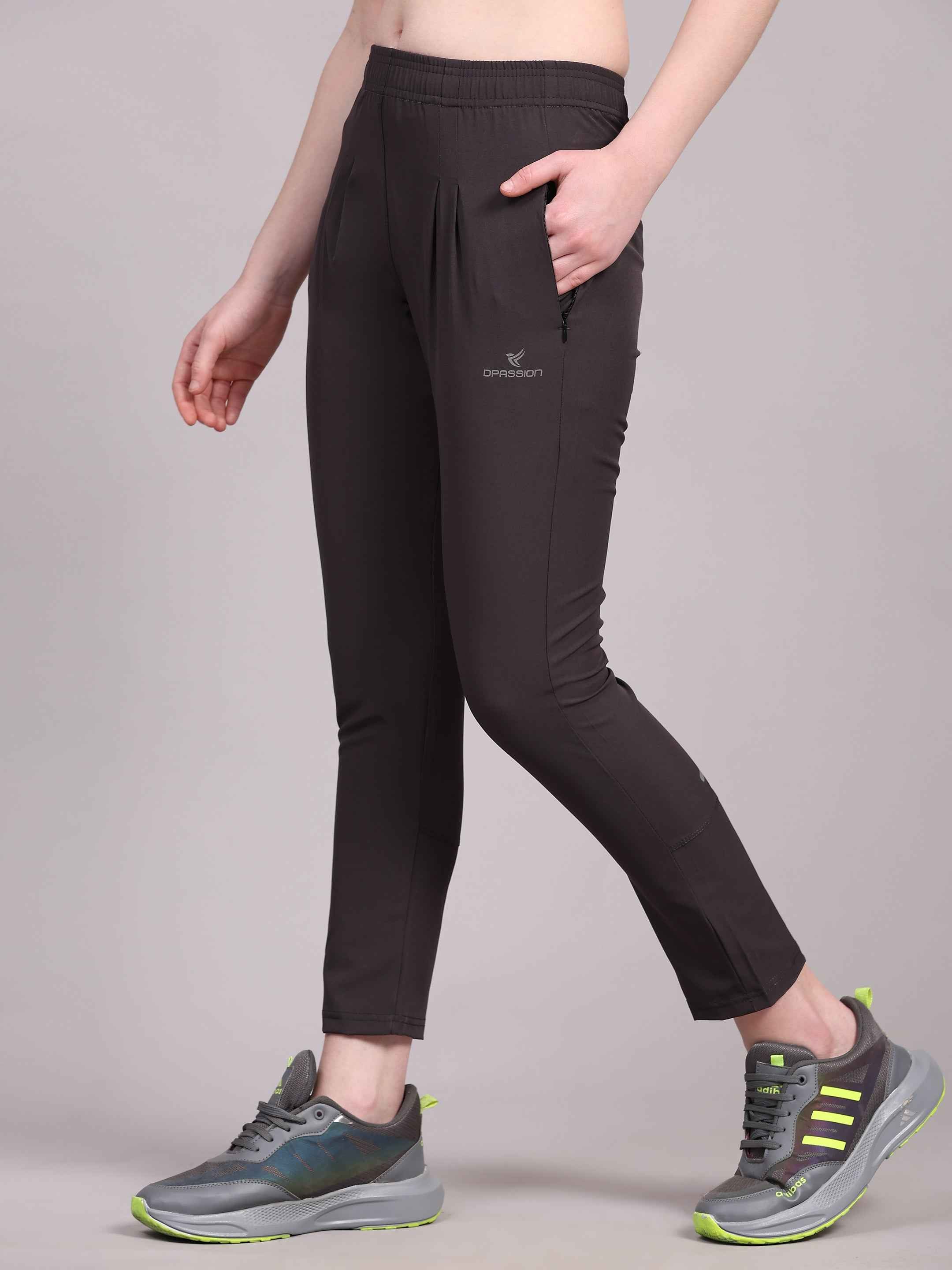 Dpassion SculptFit Training Pants Charcoal Performance Activewear