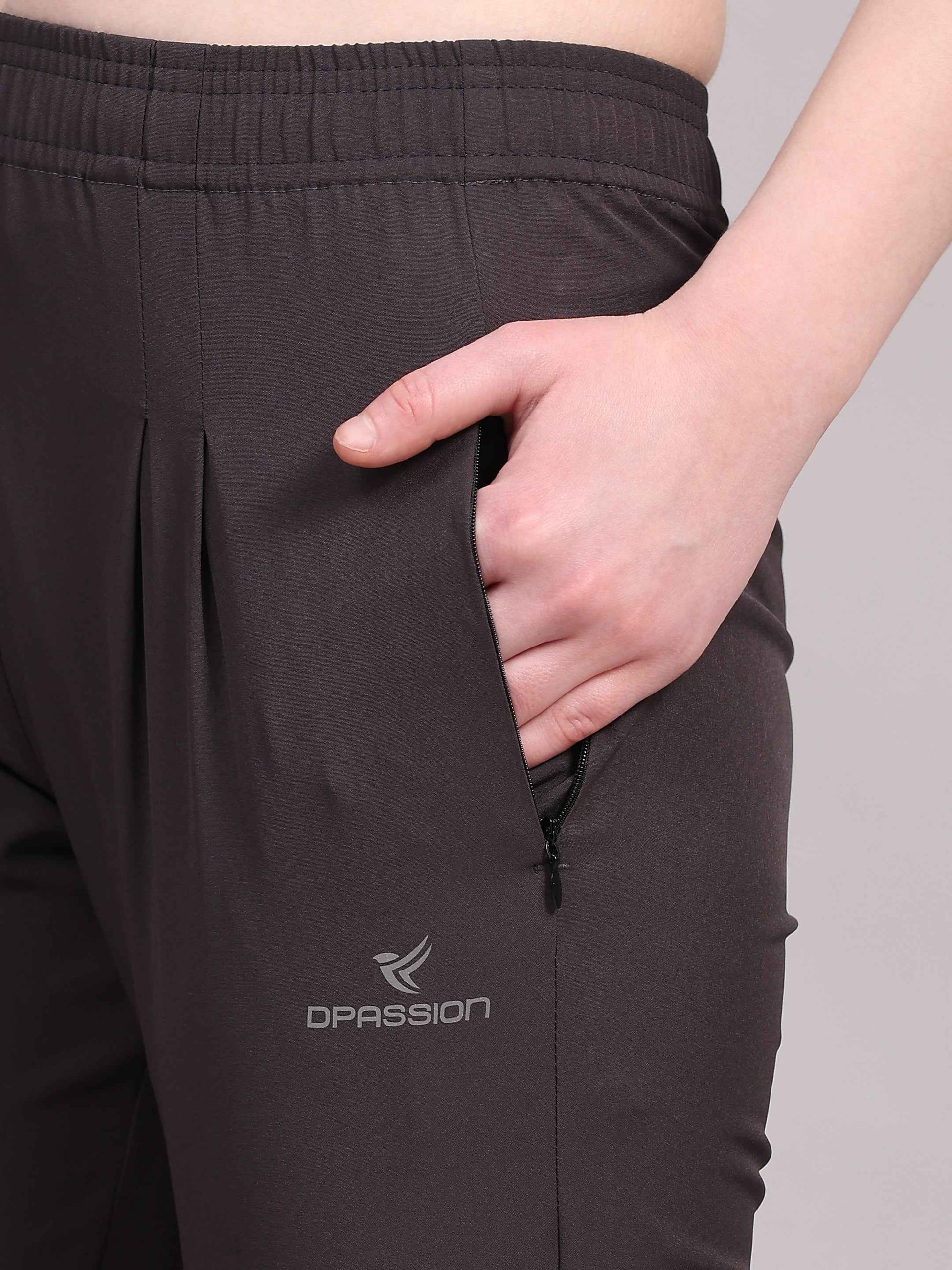 Dpassion SculptFit Training Pants Charcoal Performance Activewear