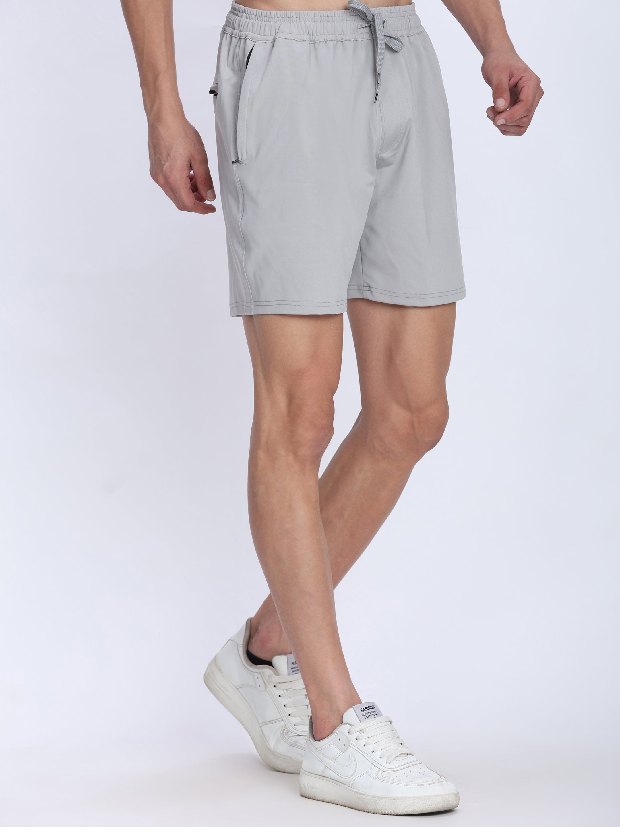 Men's Athletic Performance Shorts - 4-Way Stretch with Moisture-Wicking Fabric